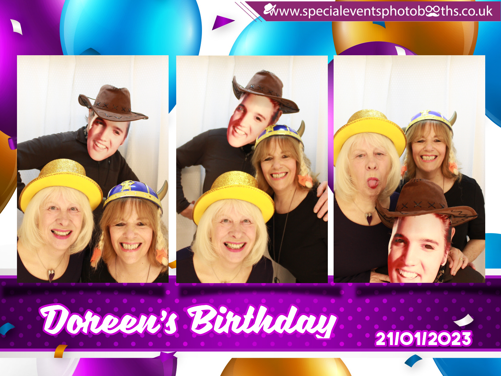 Doreen's Birthday | View more photos from the event at my.specialeventsphotobooths.co.uk/u/SpecialEventsPhotoBooths/Doreens-Birthday