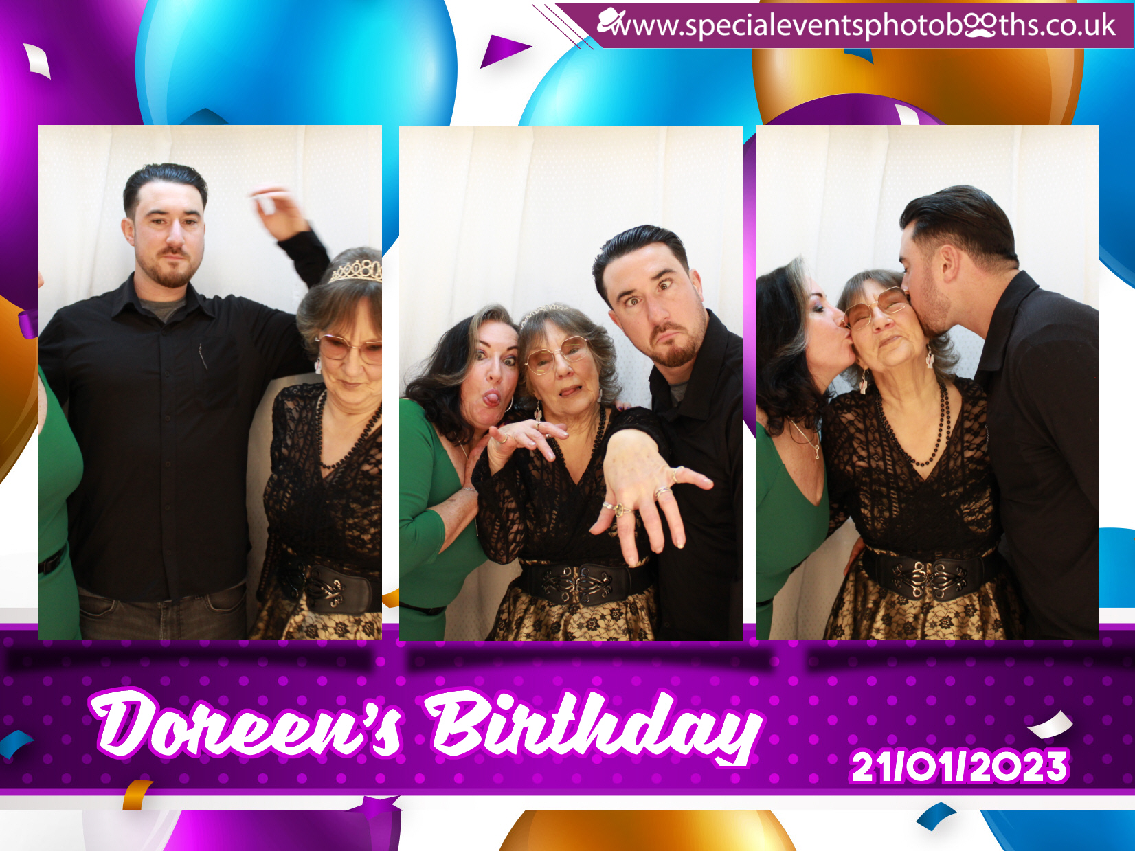 Doreen's Birthday | View more photos from the event at my.specialeventsphotobooths.co.uk/u/SpecialEventsPhotoBooths/Doreens-Birthday