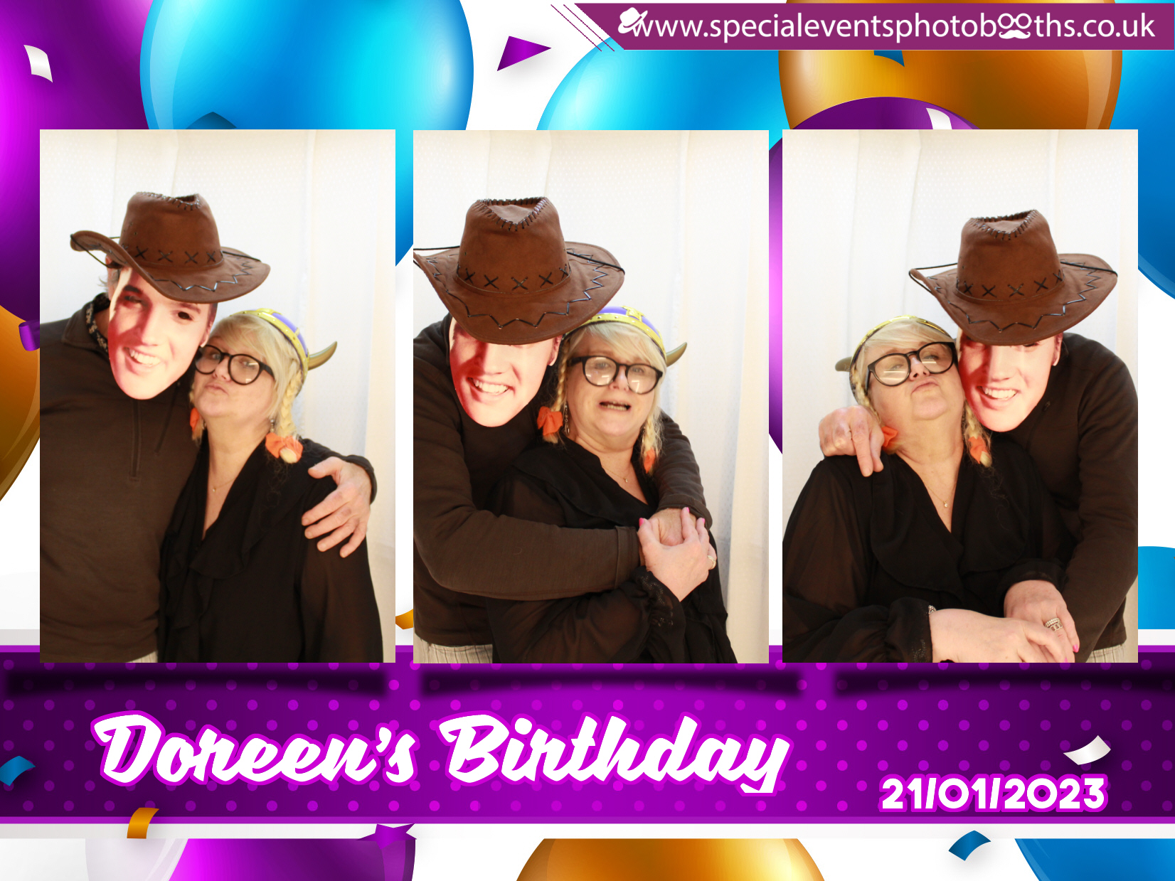 Doreen's Birthday | View more photos from the event at my.specialeventsphotobooths.co.uk/u/SpecialEventsPhotoBooths/Doreens-Birthday