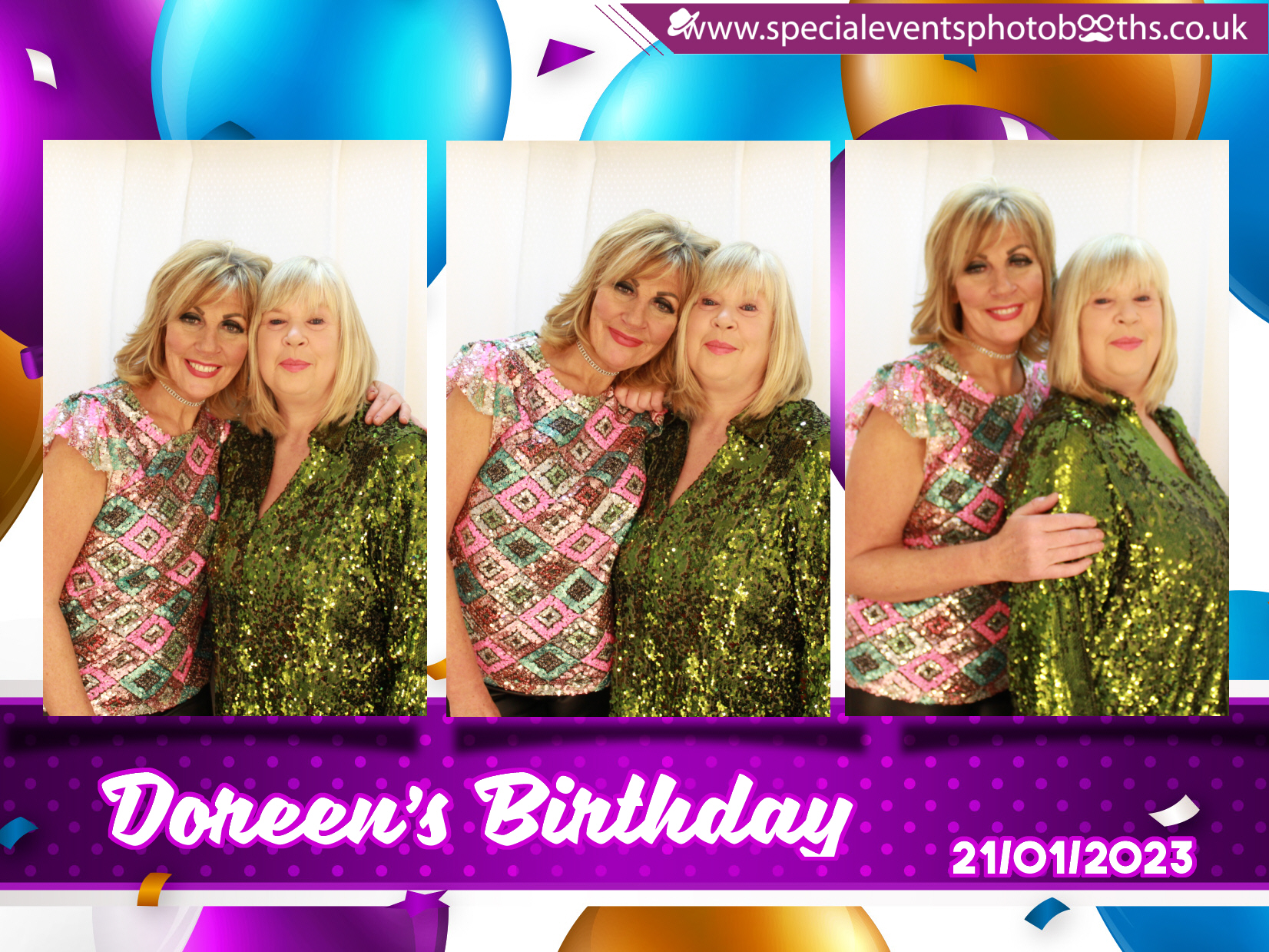 Doreen's Birthday | View more photos from the event at my.specialeventsphotobooths.co.uk/u/SpecialEventsPhotoBooths/Doreens-Birthday