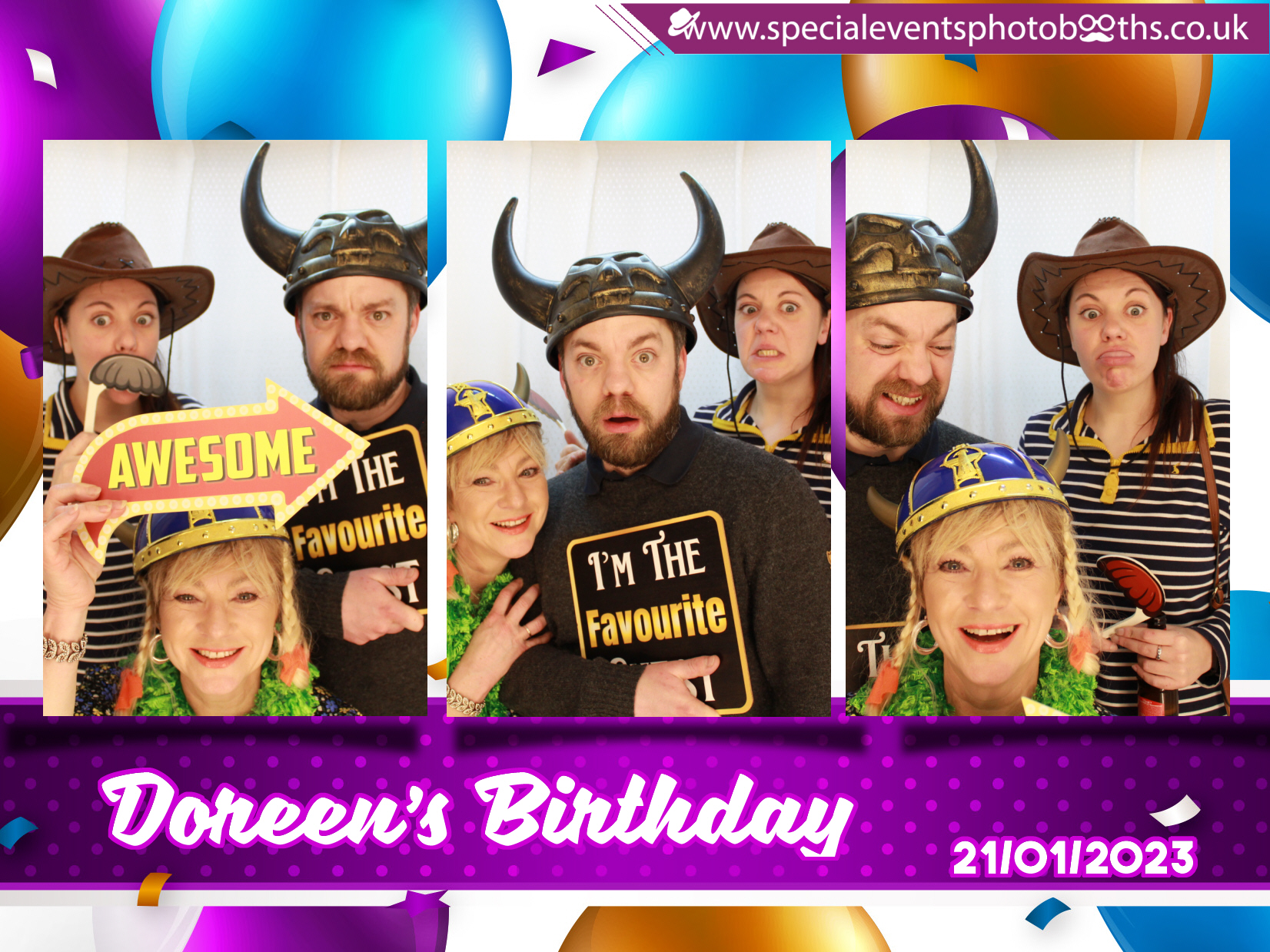 Doreen's Birthday | View more photos from the event at my.specialeventsphotobooths.co.uk/u/SpecialEventsPhotoBooths/Doreens-Birthday