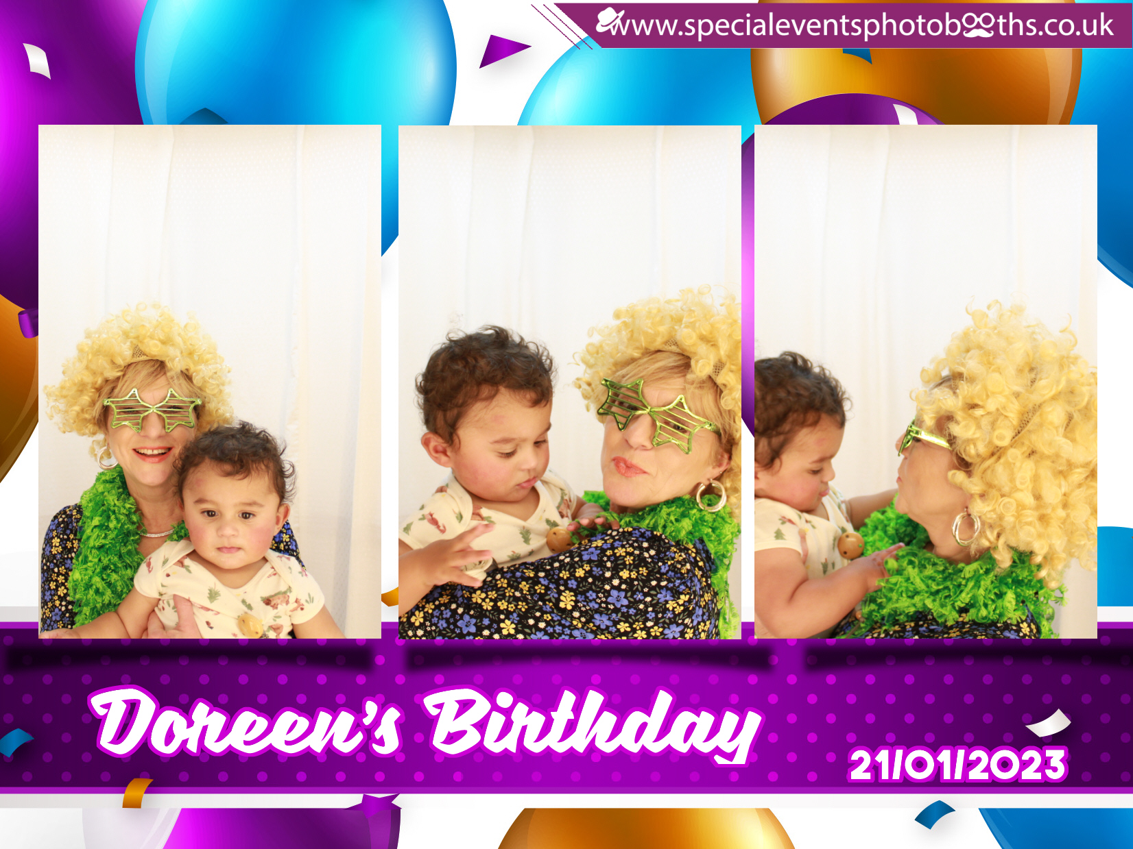 Doreen's Birthday | View more photos from the event at my.specialeventsphotobooths.co.uk/u/SpecialEventsPhotoBooths/Doreens-Birthday