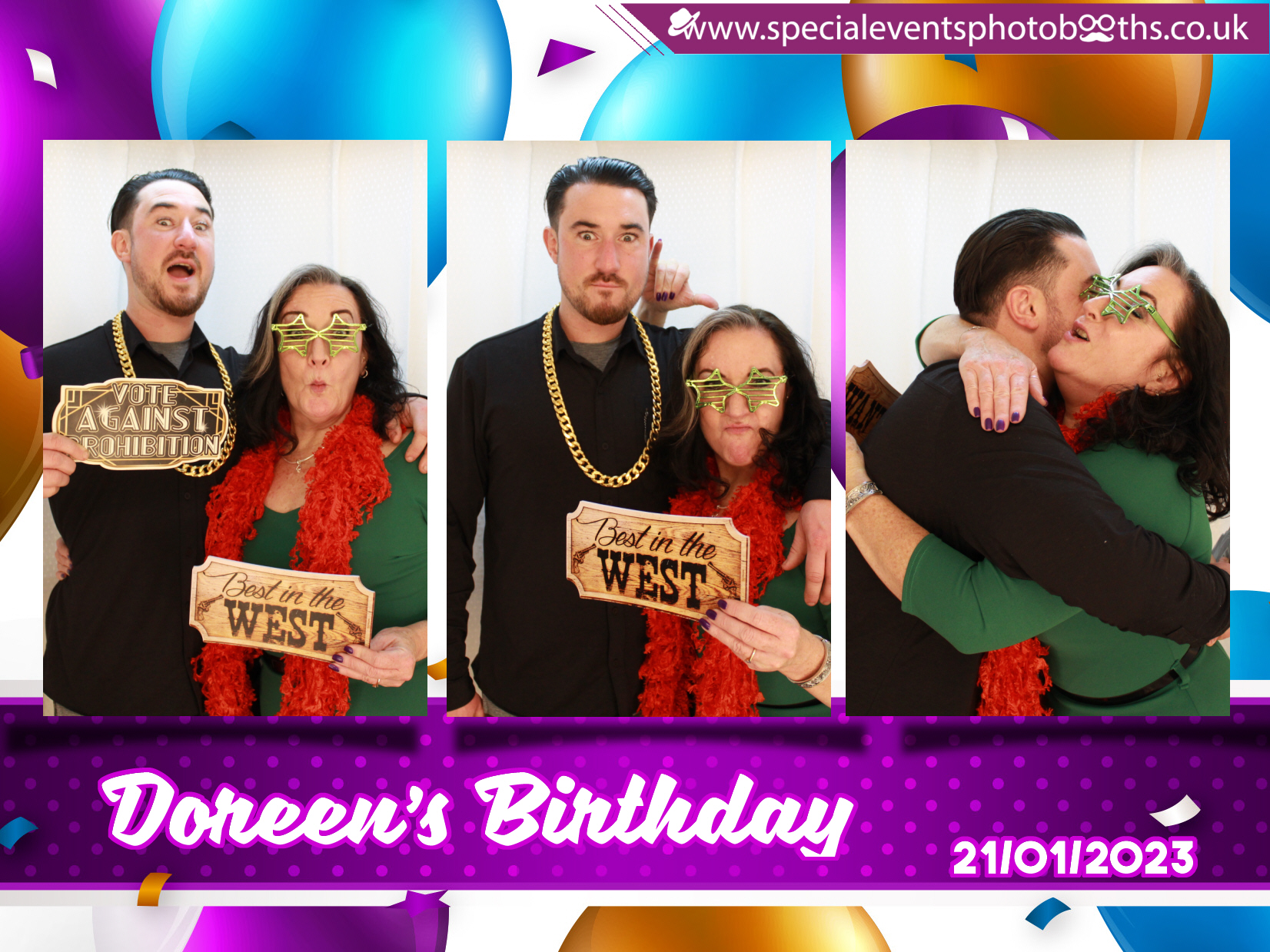 Doreen's Birthday | View more photos from the event at my.specialeventsphotobooths.co.uk/u/SpecialEventsPhotoBooths/Doreens-Birthday