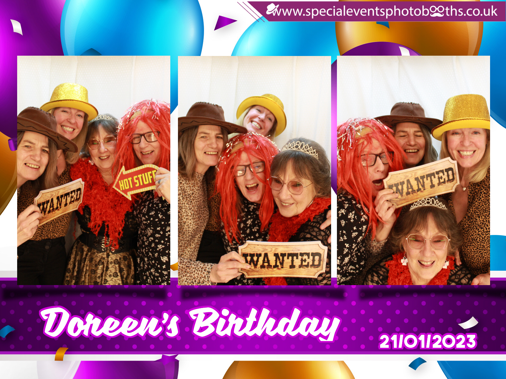Doreen's Birthday | View more photos from the event at my.specialeventsphotobooths.co.uk/u/SpecialEventsPhotoBooths/Doreens-Birthday