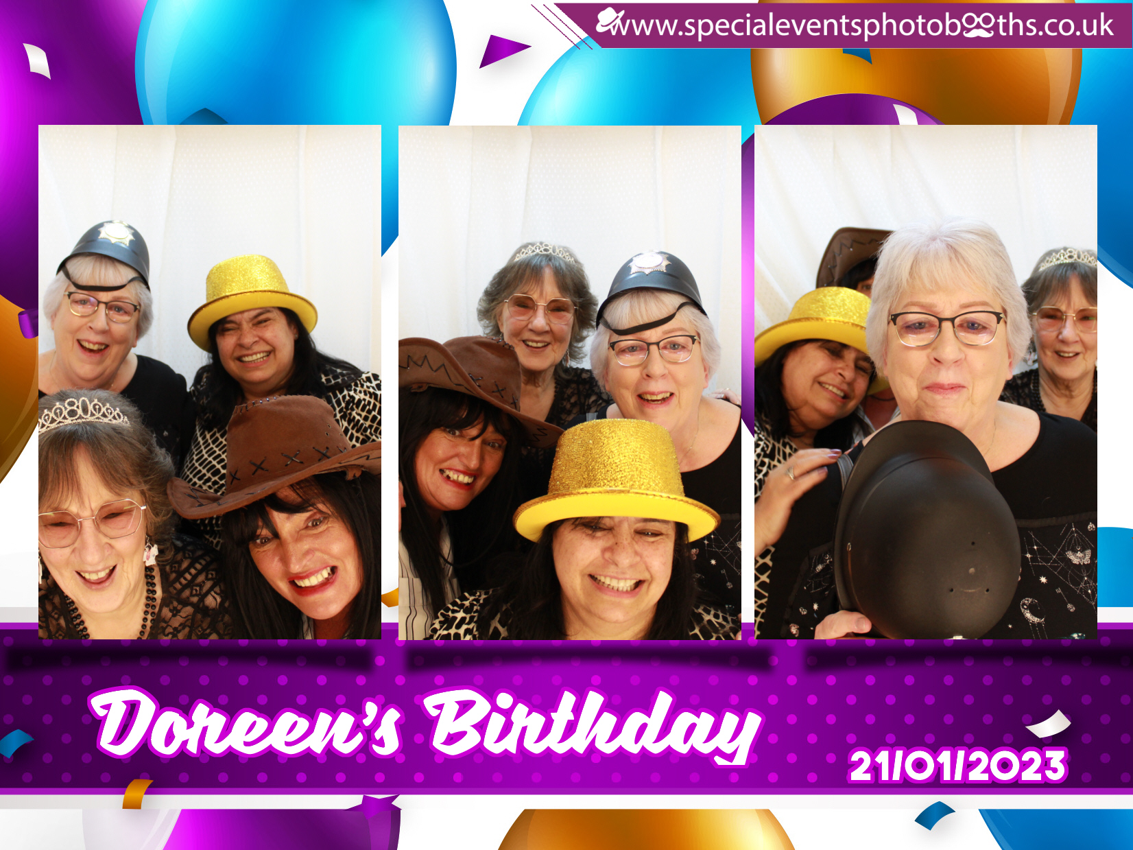 Doreen's Birthday | View more photos from the event at my.specialeventsphotobooths.co.uk/u/SpecialEventsPhotoBooths/Doreens-Birthday