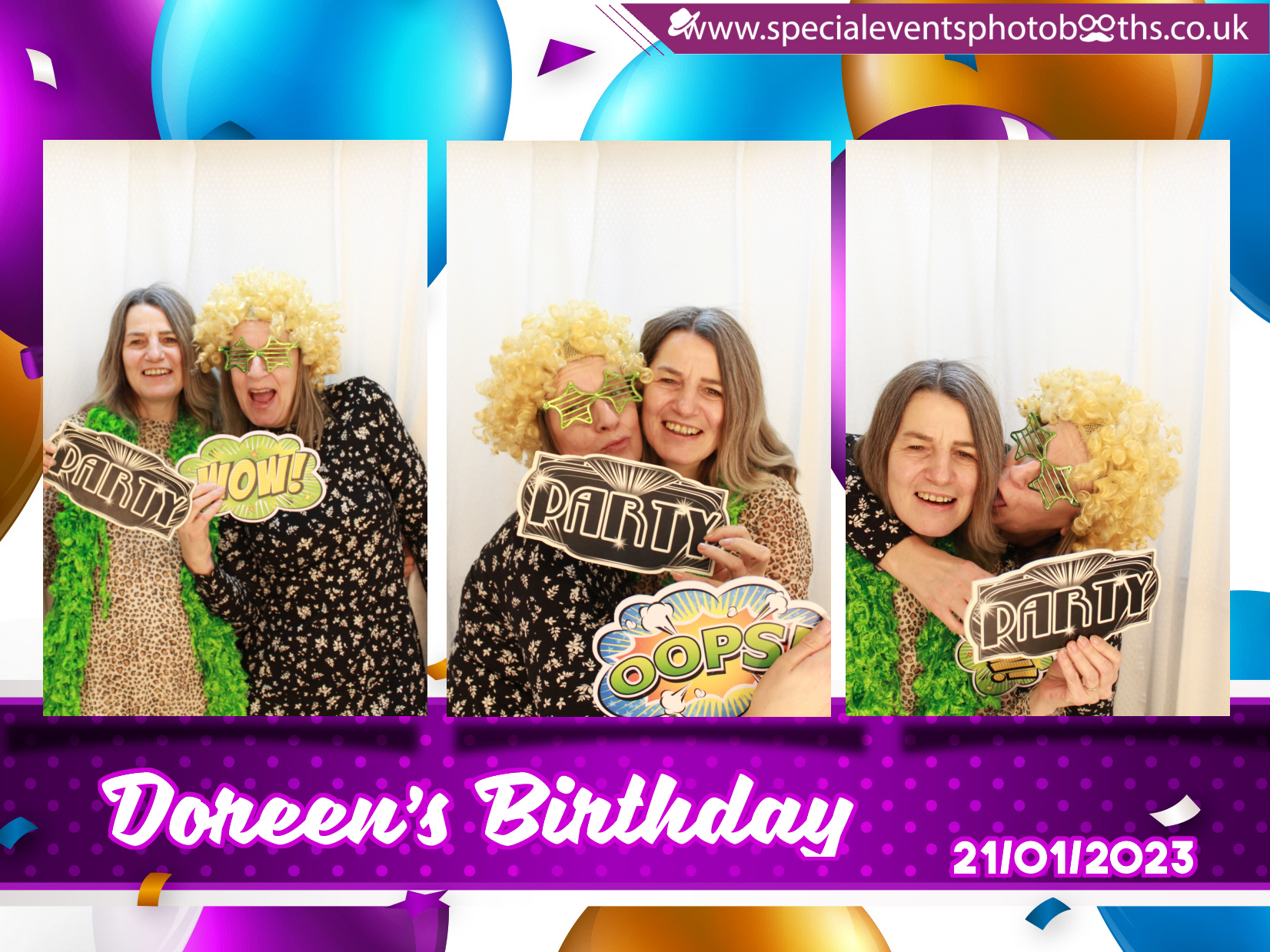 Doreen's Birthday | View more photos from the event at my.specialeventsphotobooths.co.uk/u/SpecialEventsPhotoBooths/Doreens-Birthday