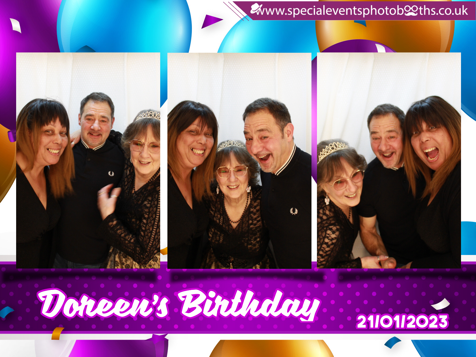 Doreen's Birthday | View more photos from the event at my.specialeventsphotobooths.co.uk/u/SpecialEventsPhotoBooths/Doreens-Birthday