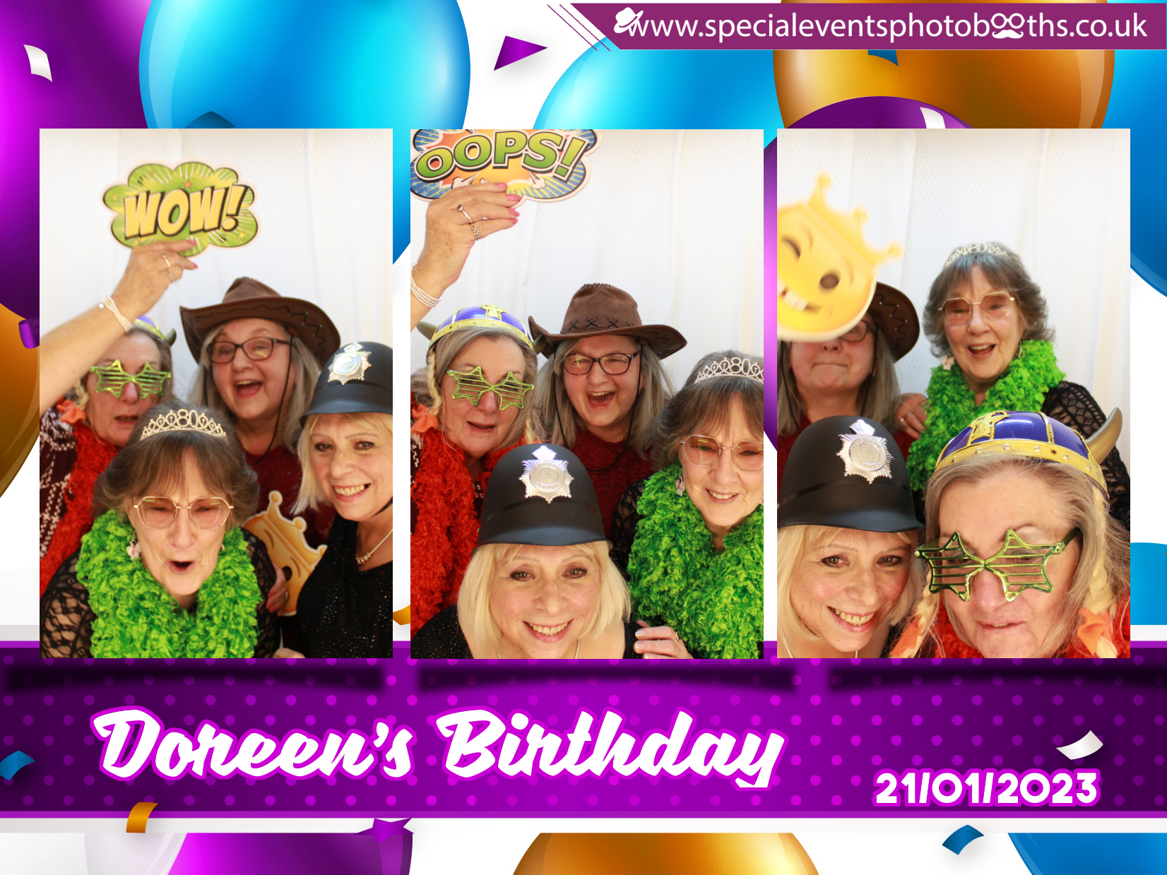 Doreen's Birthday | View more photos from the event at my.specialeventsphotobooths.co.uk/u/SpecialEventsPhotoBooths/Doreens-Birthday