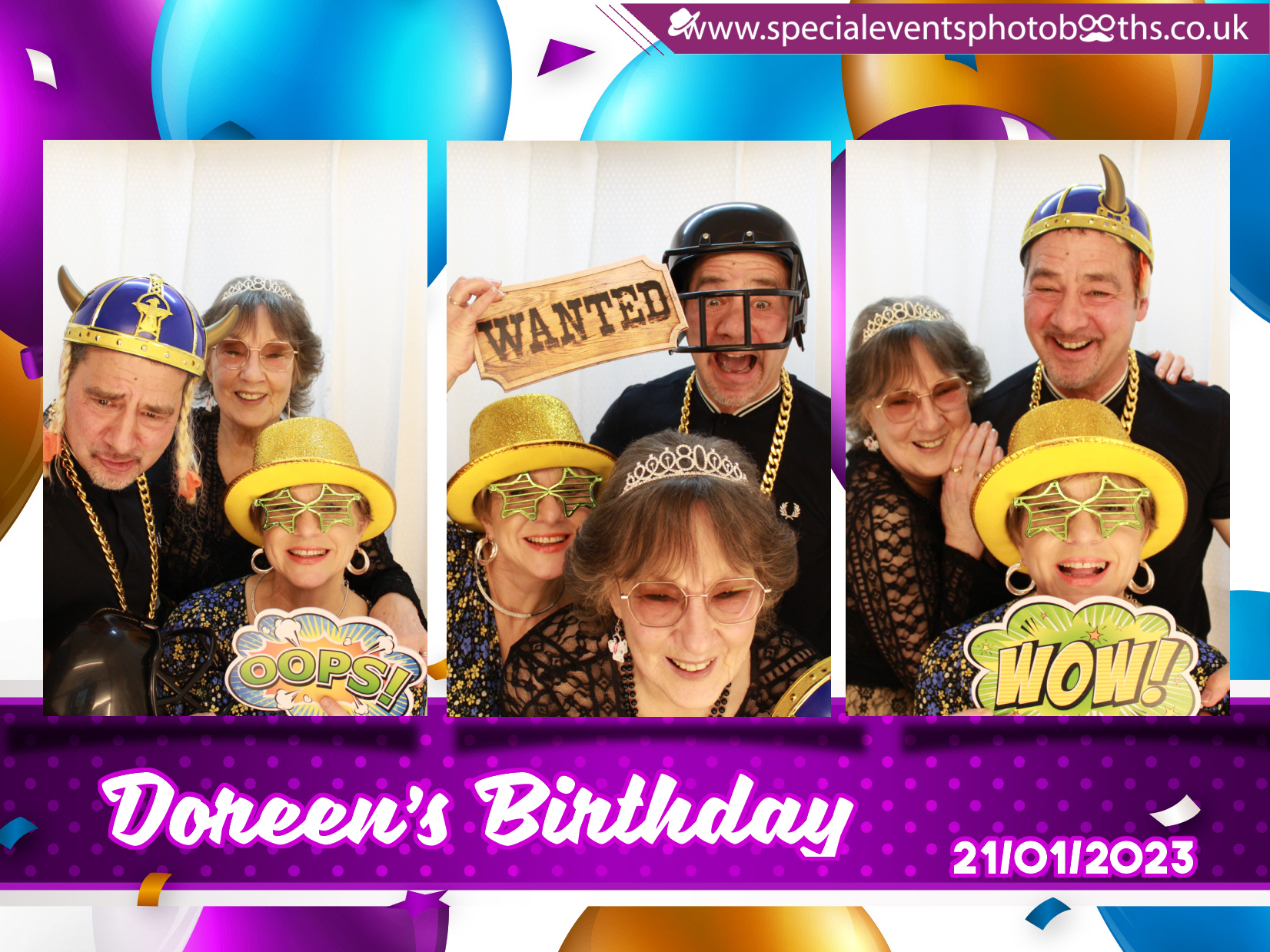 Doreen's Birthday | View more photos from the event at my.specialeventsphotobooths.co.uk/u/SpecialEventsPhotoBooths/Doreens-Birthday