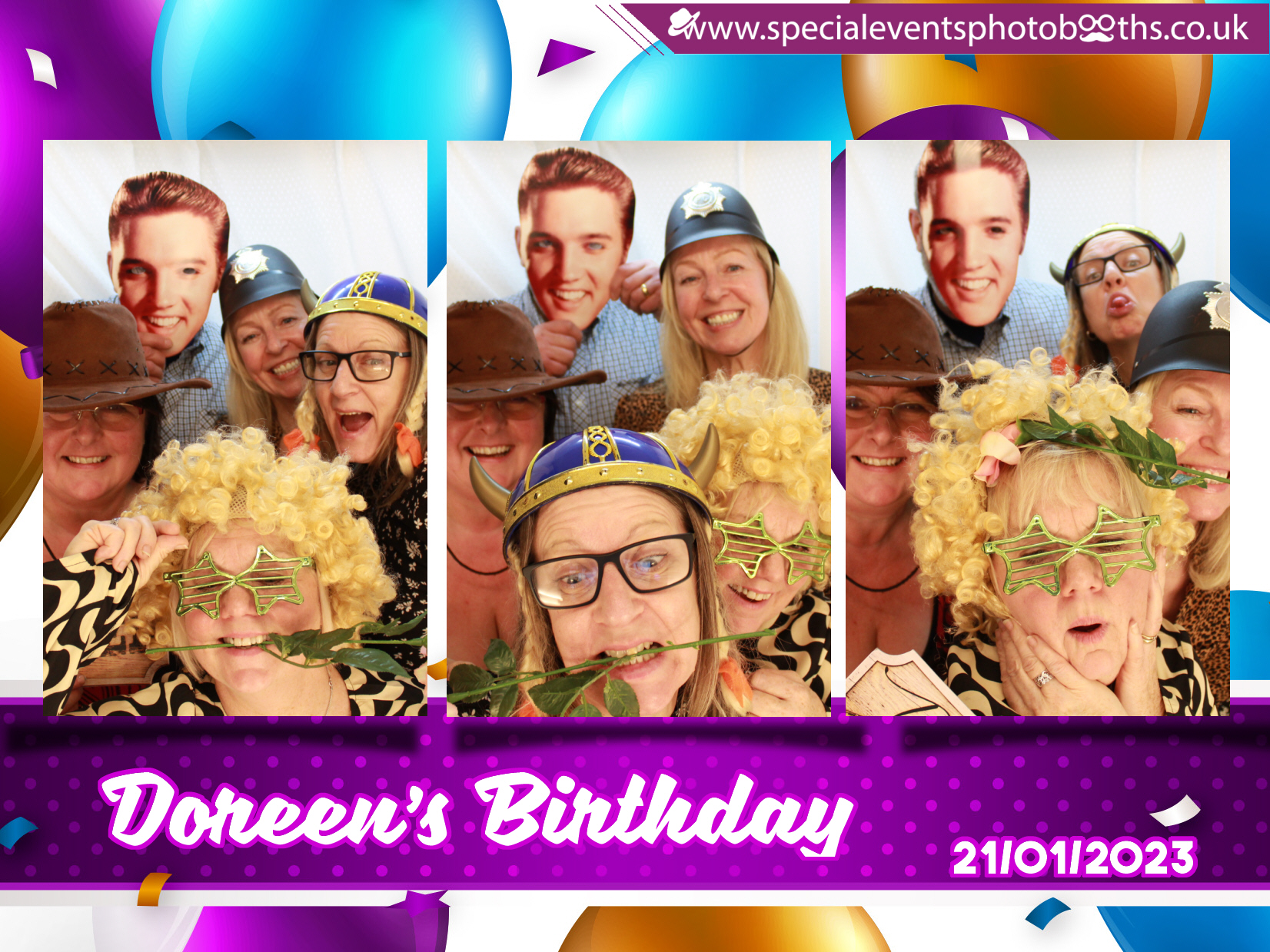 Doreen's Birthday | View more photos from the event at my.specialeventsphotobooths.co.uk/u/SpecialEventsPhotoBooths/Doreens-Birthday