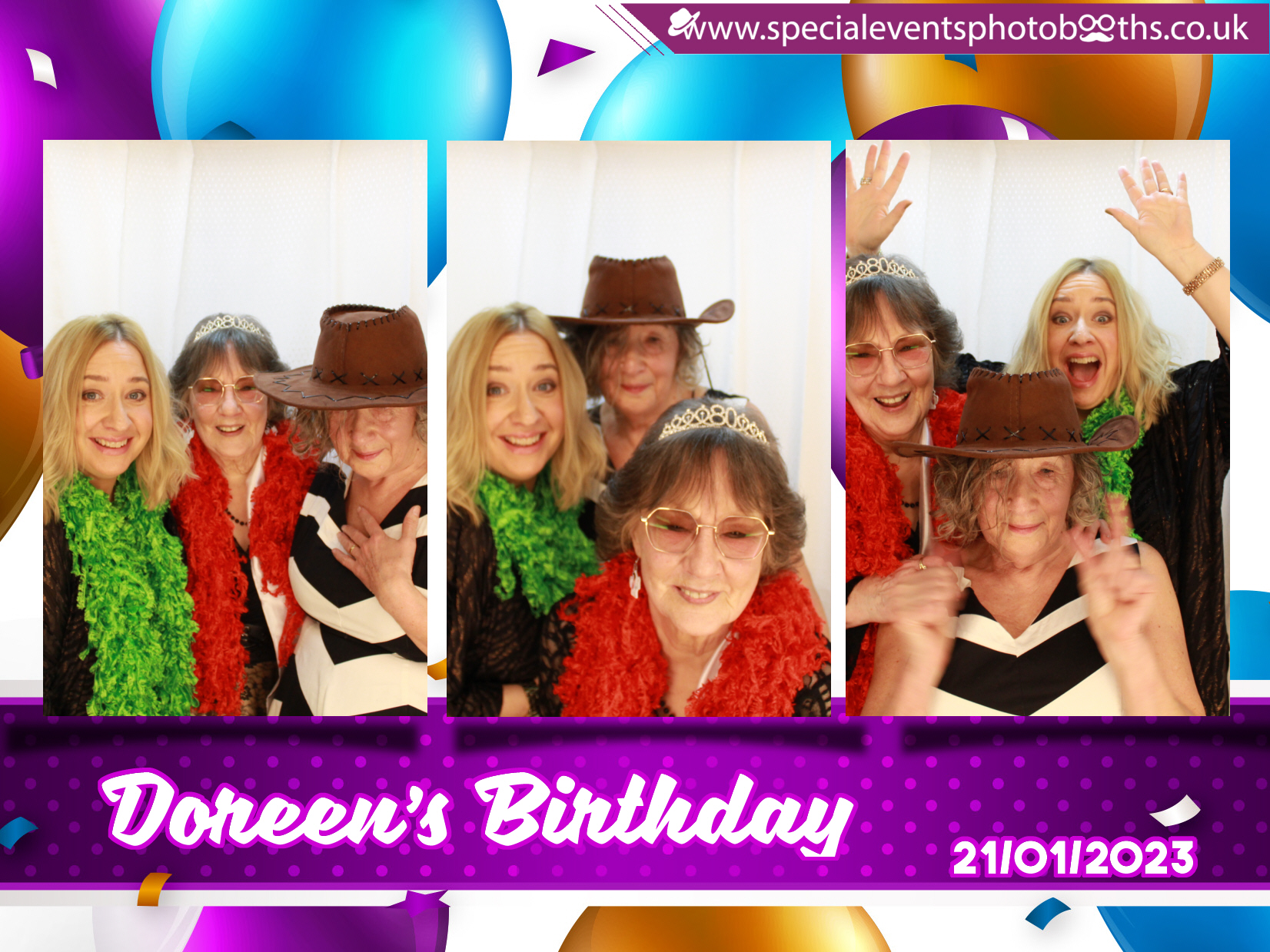Doreen's Birthday | View more photos from the event at my.specialeventsphotobooths.co.uk/u/SpecialEventsPhotoBooths/Doreens-Birthday