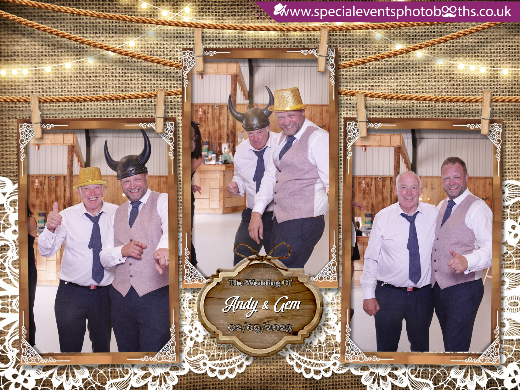Gem & Andy's Wedding | View more photos from the event at my.specialeventsphotobooths.co.uk/u/SpecialEventsPhotoBooths/Gem-Andys-Wedding