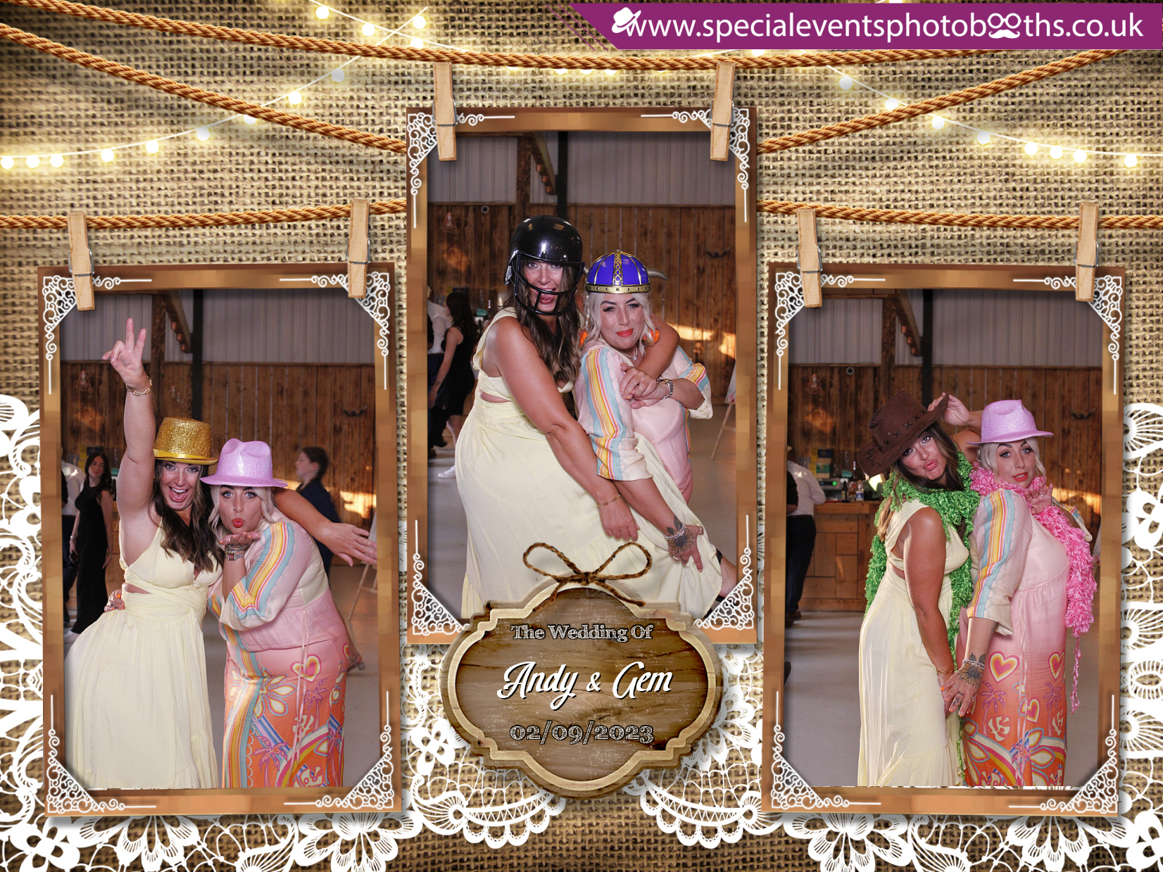 Gem & Andy's Wedding | View more photos from the event at my.specialeventsphotobooths.co.uk/u/SpecialEventsPhotoBooths/Gem-Andys-Wedding