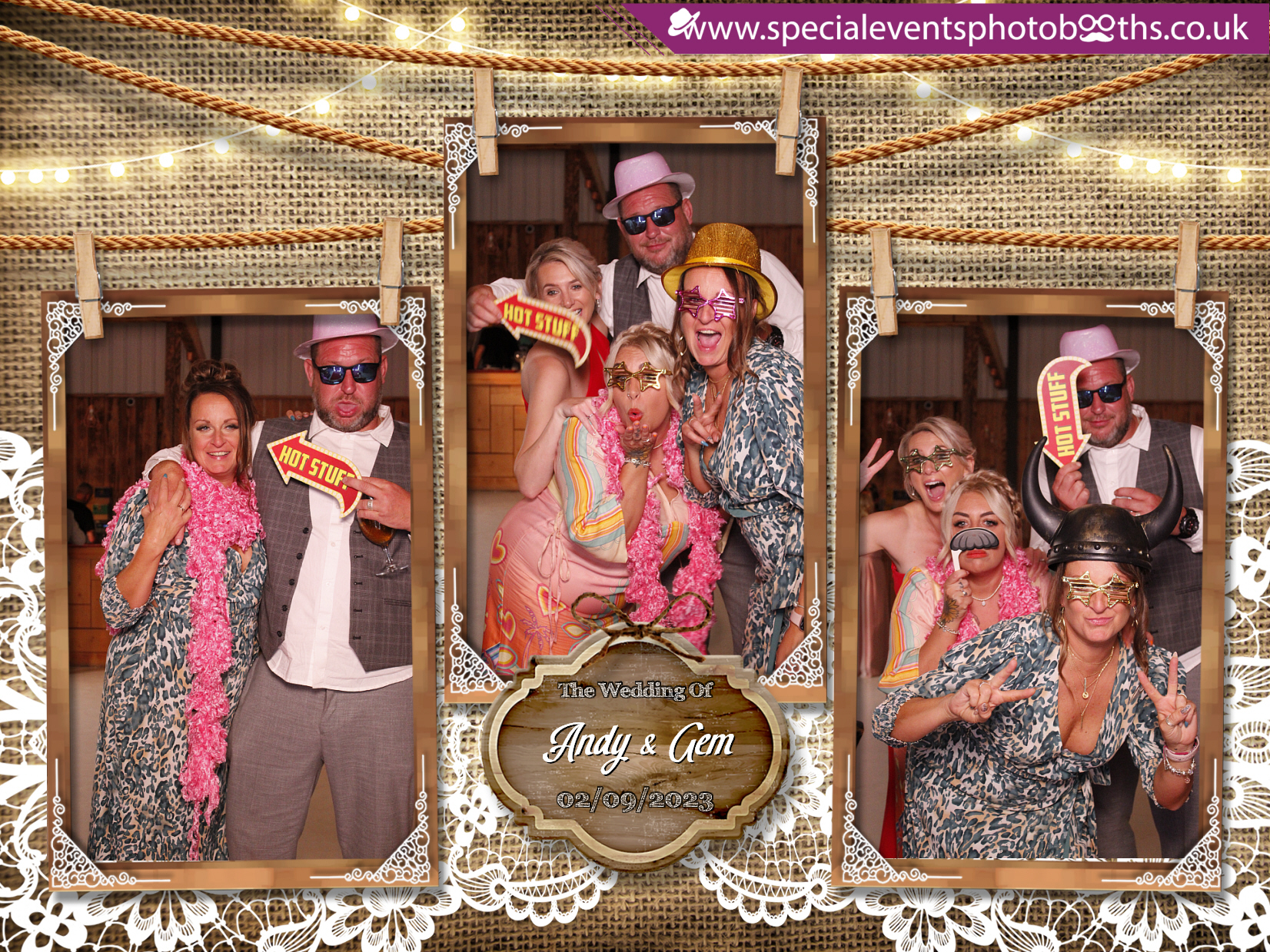 Gem & Andy's Wedding | View more photos from the event at my.specialeventsphotobooths.co.uk/u/SpecialEventsPhotoBooths/Gem-Andys-Wedding