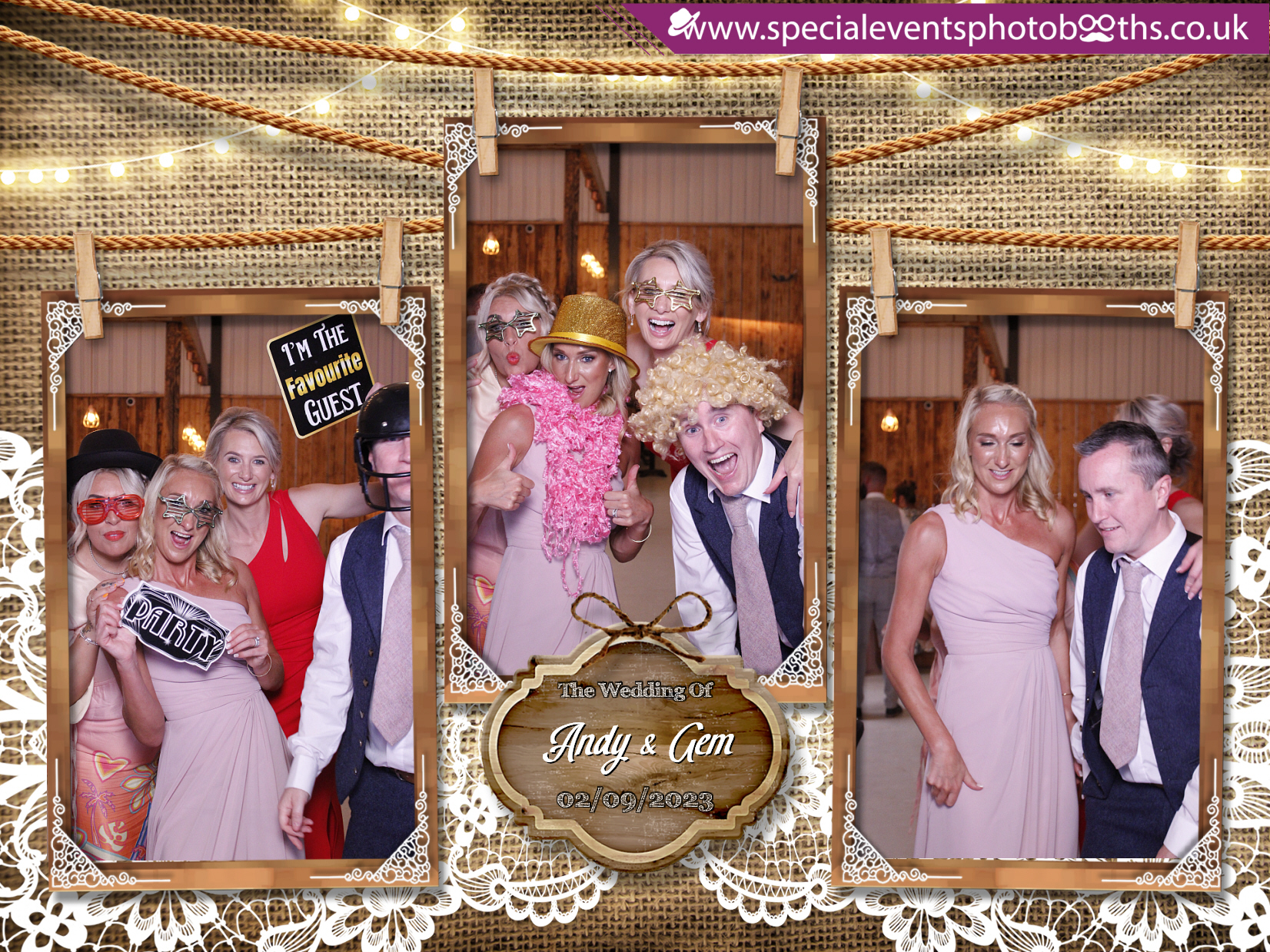 Gem & Andy's Wedding | View more photos from the event at my.specialeventsphotobooths.co.uk/u/SpecialEventsPhotoBooths/Gem-Andys-Wedding