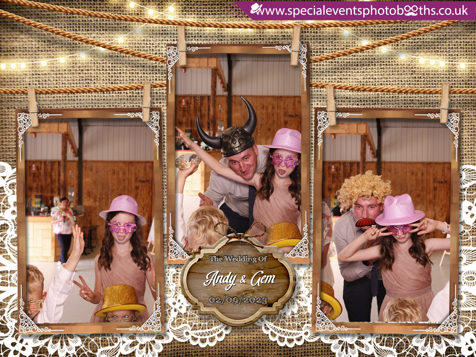 Gem & Andy's Wedding | View more photos from the event at my.specialeventsphotobooths.co.uk/u/SpecialEventsPhotoBooths/Gem-Andys-Wedding