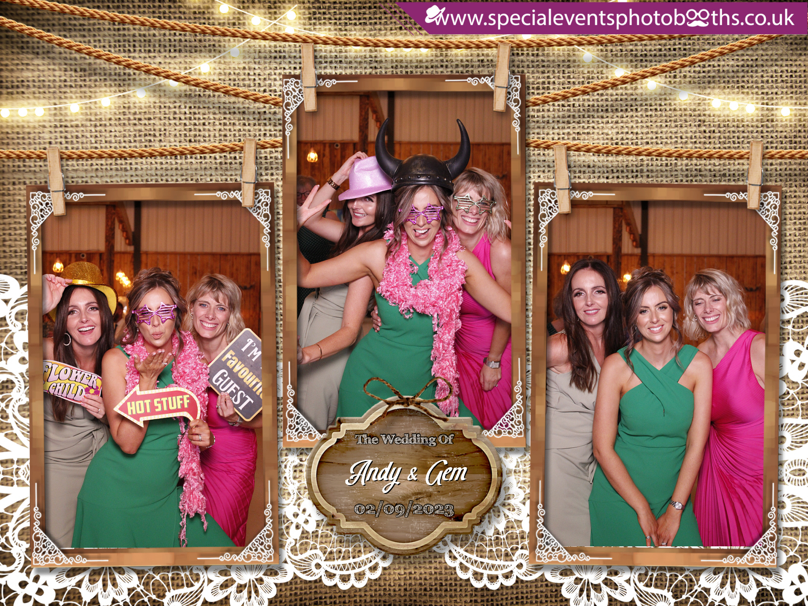 Gem & Andy's Wedding | View more photos from the event at my.specialeventsphotobooths.co.uk/u/SpecialEventsPhotoBooths/Gem-Andys-Wedding