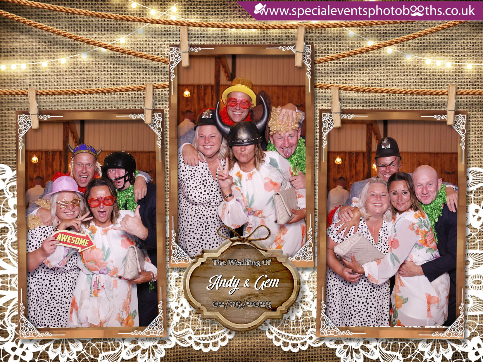 Gem & Andy's Wedding | View more photos from the event at my.specialeventsphotobooths.co.uk/u/SpecialEventsPhotoBooths/Gem-Andys-Wedding