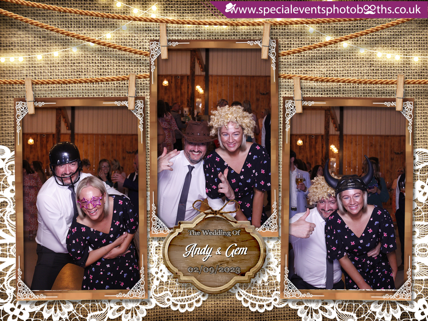 Gem & Andy's Wedding | View more photos from the event at my.specialeventsphotobooths.co.uk/u/SpecialEventsPhotoBooths/Gem-Andys-Wedding