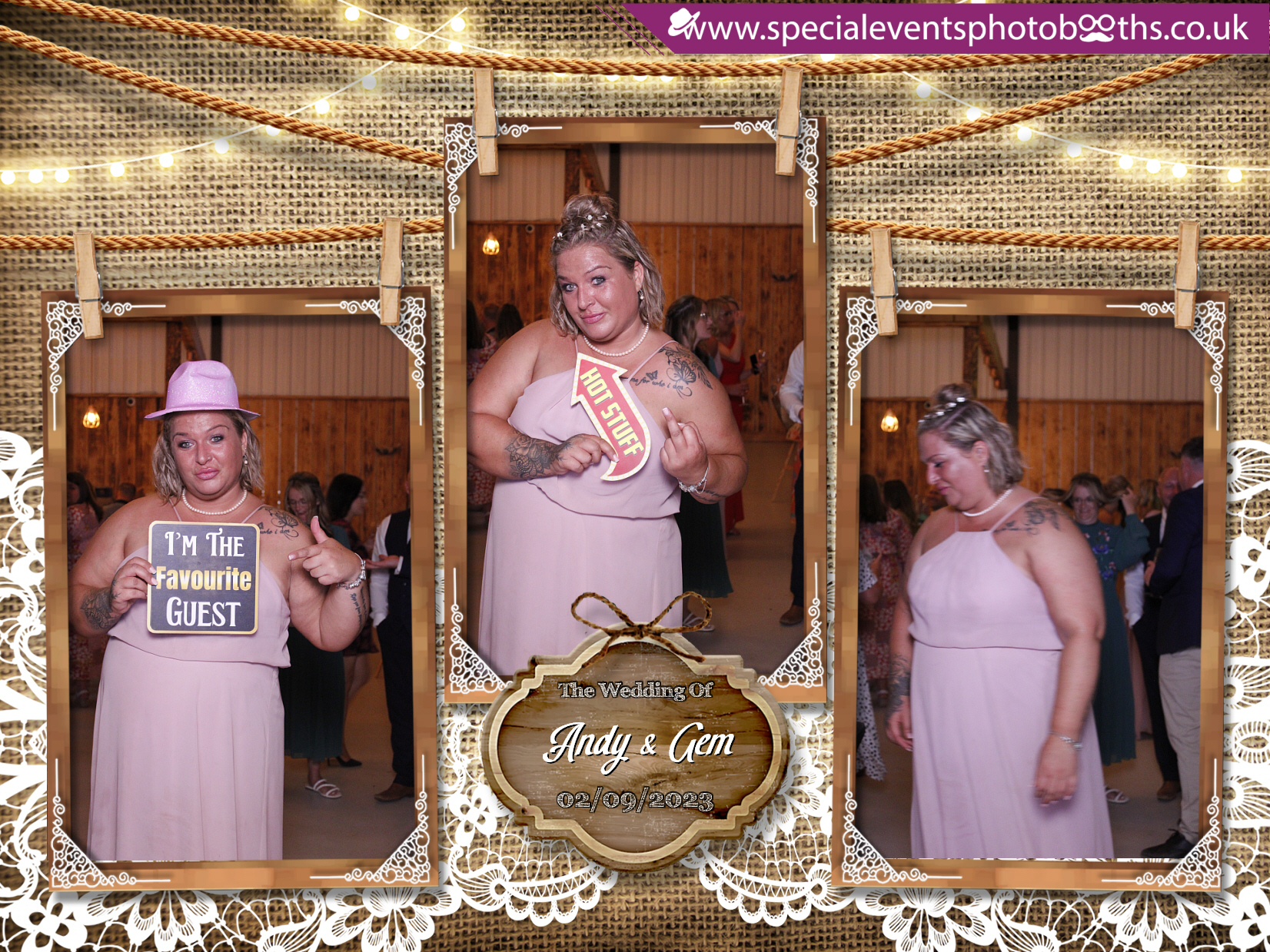 Gem & Andy's Wedding | View more photos from the event at my.specialeventsphotobooths.co.uk/u/SpecialEventsPhotoBooths/Gem-Andys-Wedding