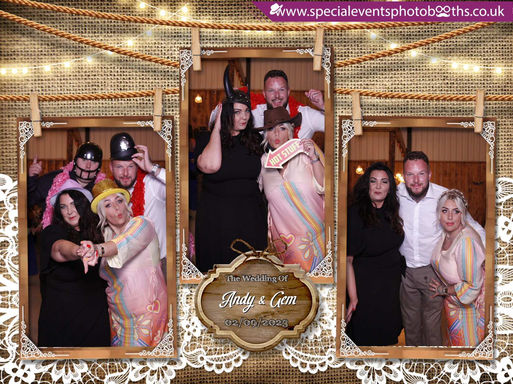 Gem & Andy's Wedding | View more photos from the event at my.specialeventsphotobooths.co.uk/u/SpecialEventsPhotoBooths/Gem-Andys-Wedding