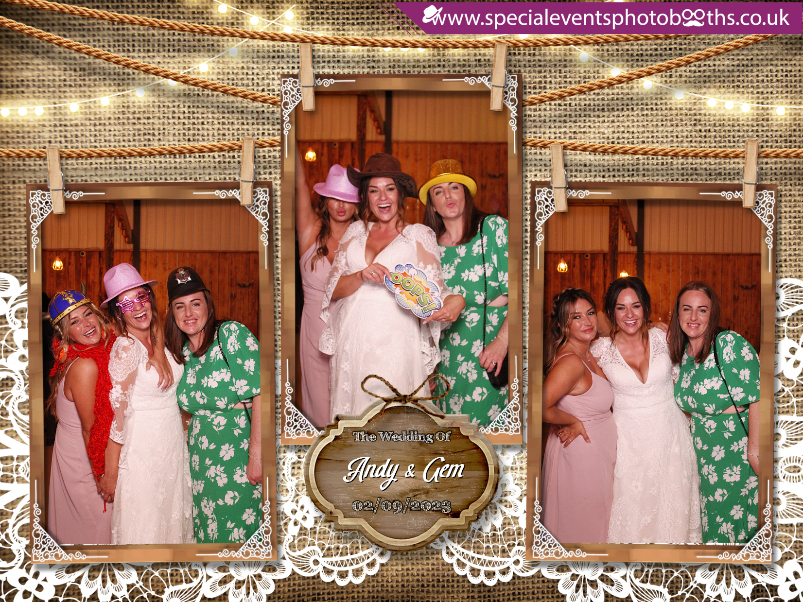 Gem & Andy's Wedding | View more photos from the event at my.specialeventsphotobooths.co.uk/u/SpecialEventsPhotoBooths/Gem-Andys-Wedding