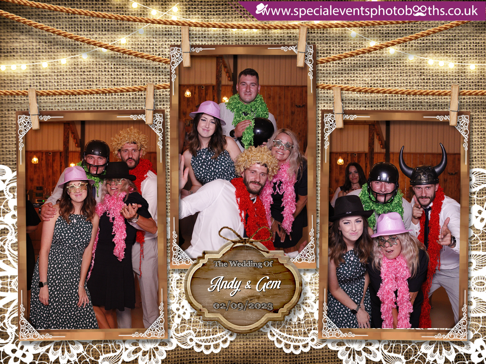 Gem & Andy's Wedding | View more photos from the event at my.specialeventsphotobooths.co.uk/u/SpecialEventsPhotoBooths/Gem-Andys-Wedding