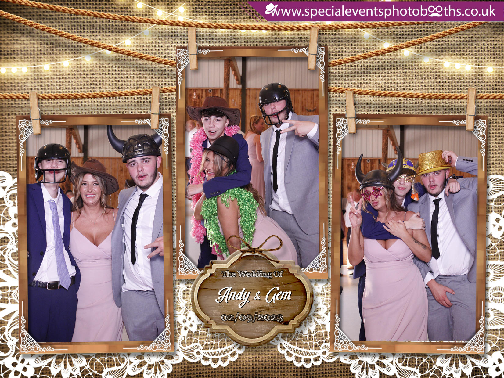 Gem & Andy's Wedding | View more photos from the event at my.specialeventsphotobooths.co.uk/u/SpecialEventsPhotoBooths/Gem-Andys-Wedding
