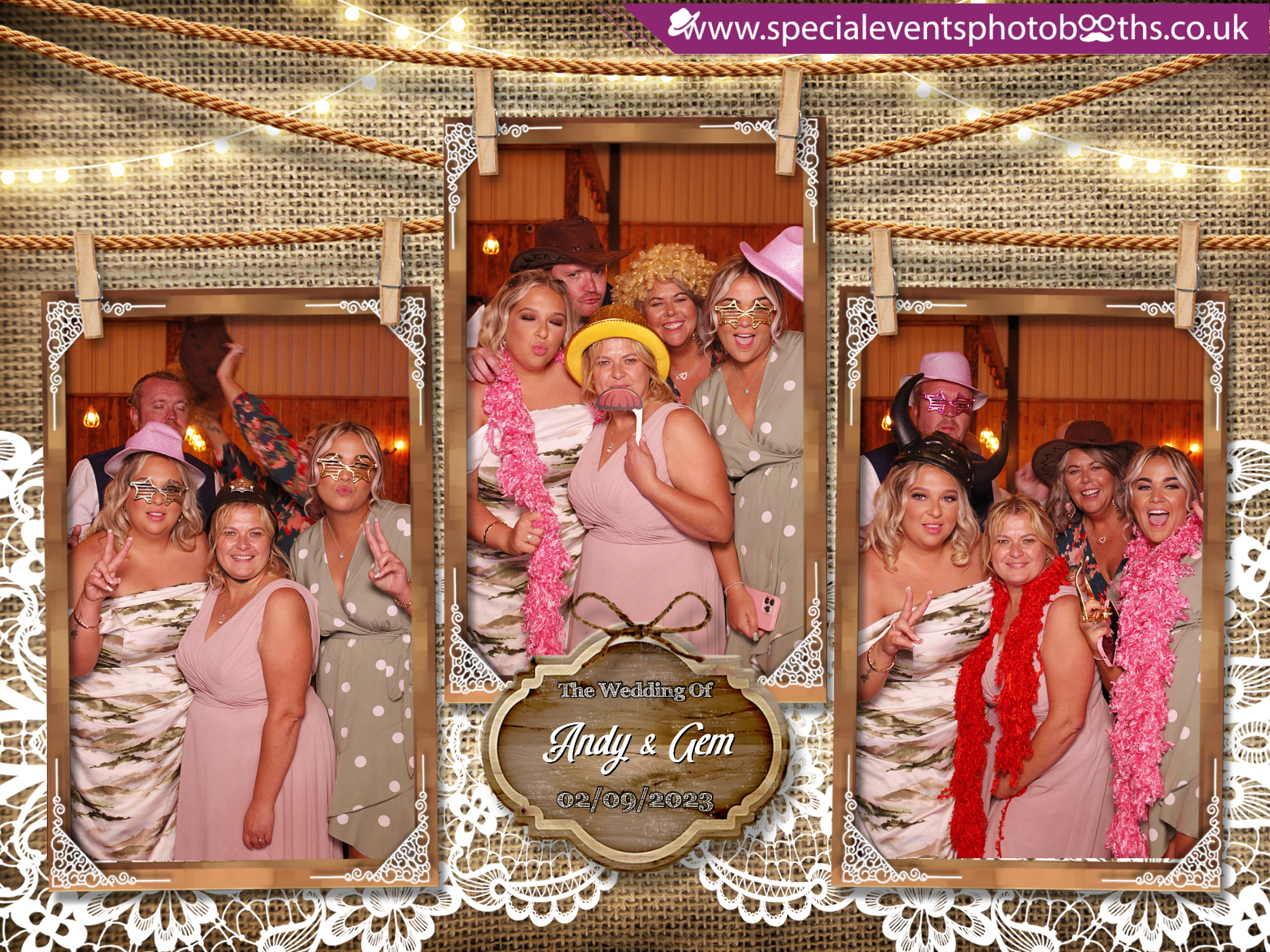 Gem & Andy's Wedding | View more photos from the event at my.specialeventsphotobooths.co.uk/u/SpecialEventsPhotoBooths/Gem-Andys-Wedding
