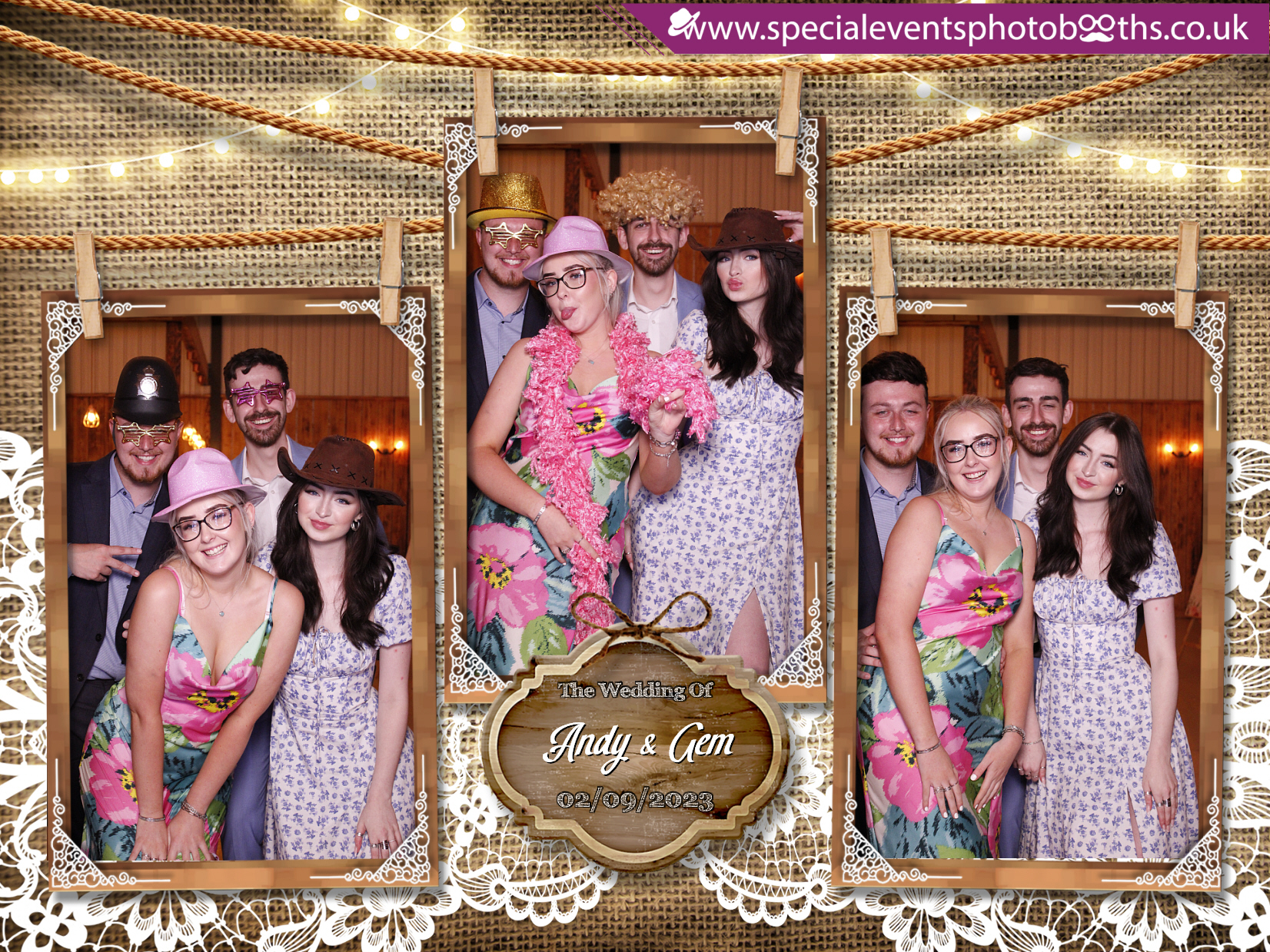 Gem & Andy's Wedding | View more photos from the event at my.specialeventsphotobooths.co.uk/u/SpecialEventsPhotoBooths/Gem-Andys-Wedding