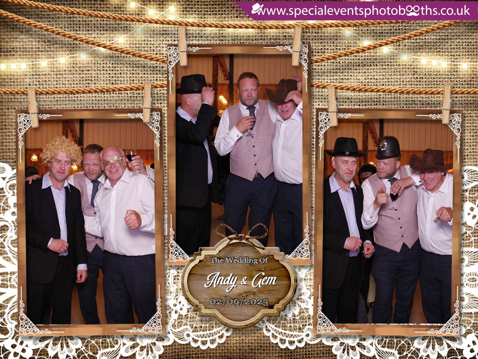 Gem & Andy's Wedding | View more photos from the event at my.specialeventsphotobooths.co.uk/u/SpecialEventsPhotoBooths/Gem-Andys-Wedding