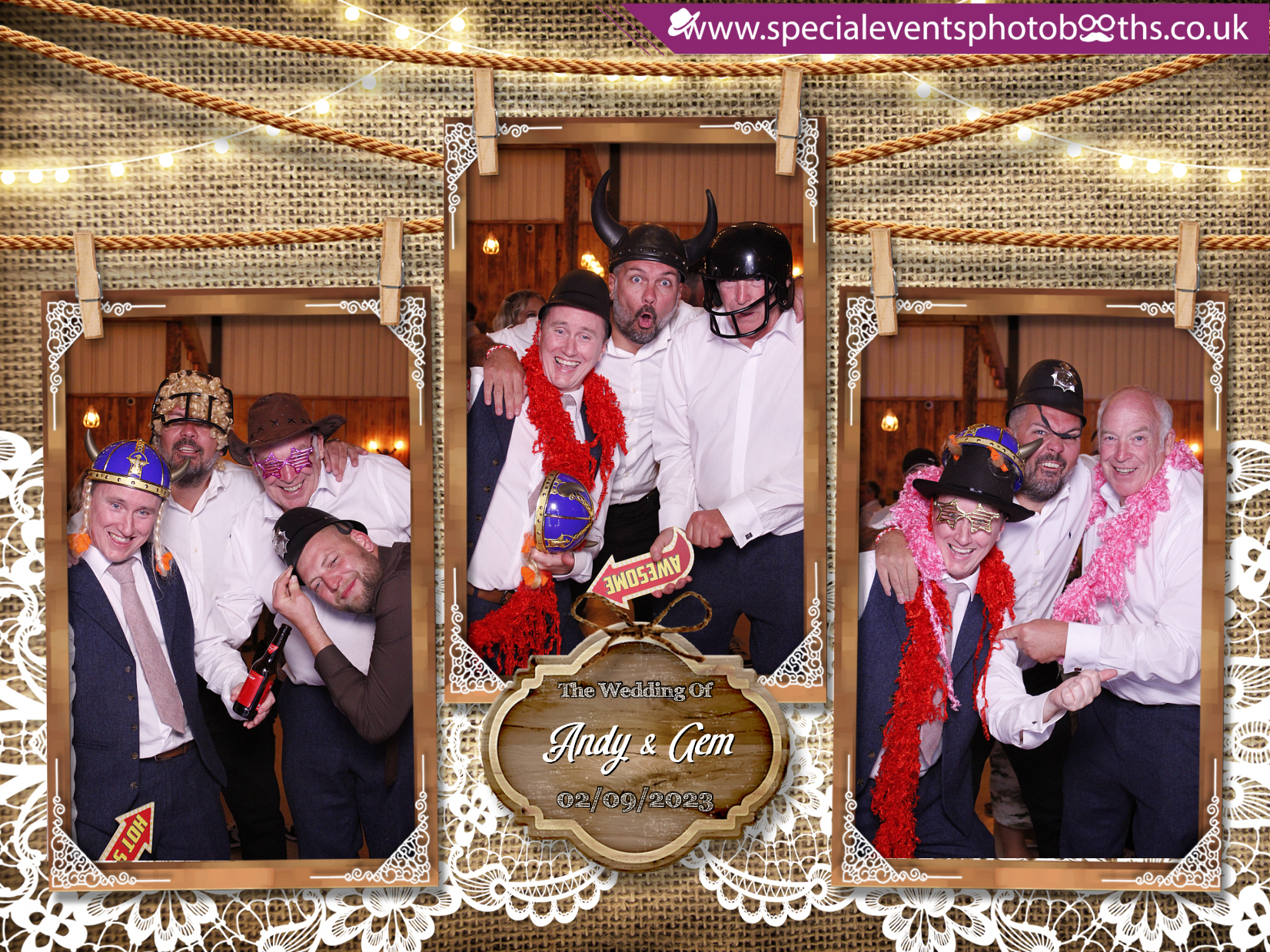 Gem & Andy's Wedding | View more photos from the event at my.specialeventsphotobooths.co.uk/u/SpecialEventsPhotoBooths/Gem-Andys-Wedding