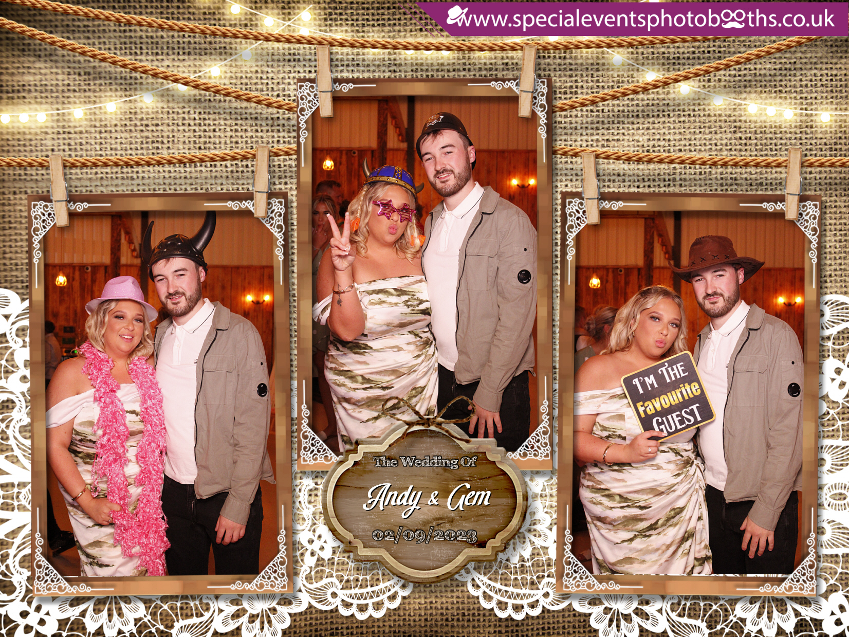 Gem & Andy's Wedding | View more photos from the event at my.specialeventsphotobooths.co.uk/u/SpecialEventsPhotoBooths/Gem-Andys-Wedding