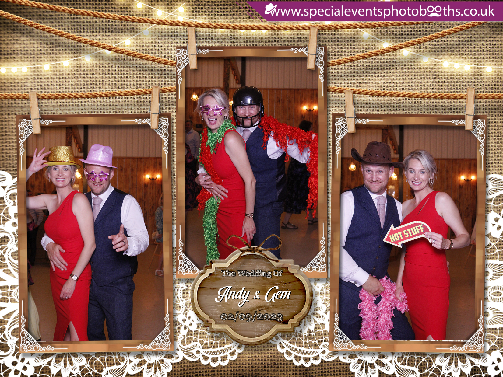 Gem & Andy's Wedding | View more photos from the event at my.specialeventsphotobooths.co.uk/u/SpecialEventsPhotoBooths/Gem-Andys-Wedding