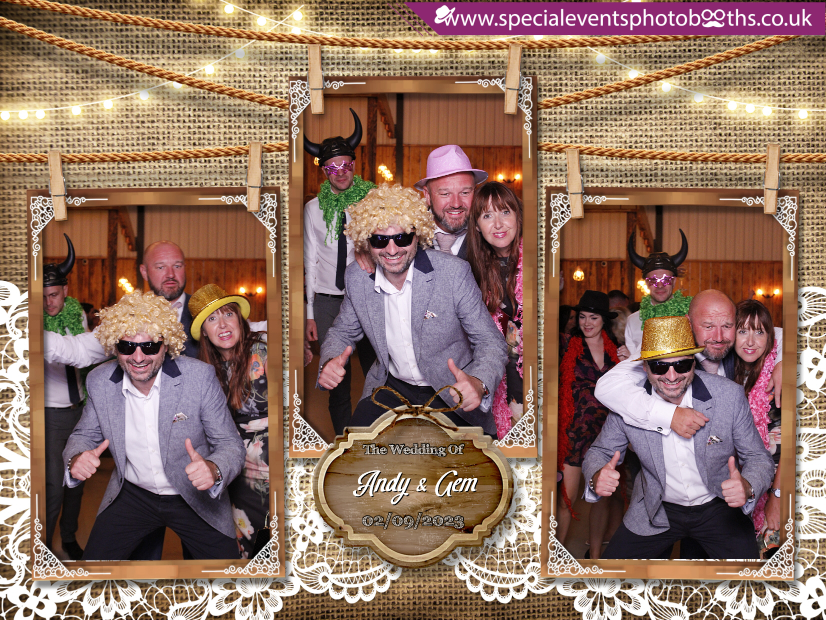 Gem & Andy's Wedding | View more photos from the event at my.specialeventsphotobooths.co.uk/u/SpecialEventsPhotoBooths/Gem-Andys-Wedding
