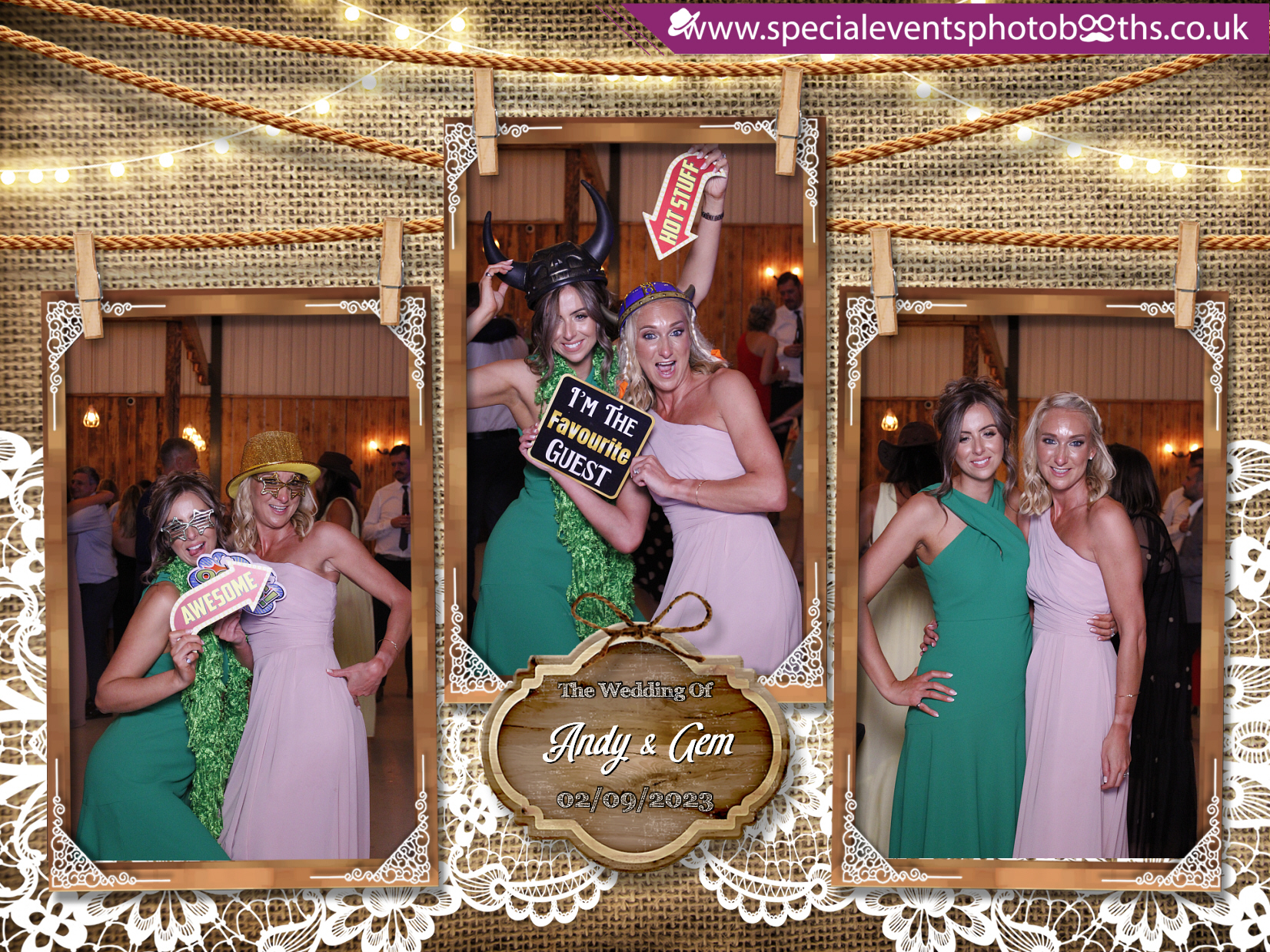 Gem & Andy's Wedding | View more photos from the event at my.specialeventsphotobooths.co.uk/u/SpecialEventsPhotoBooths/Gem-Andys-Wedding
