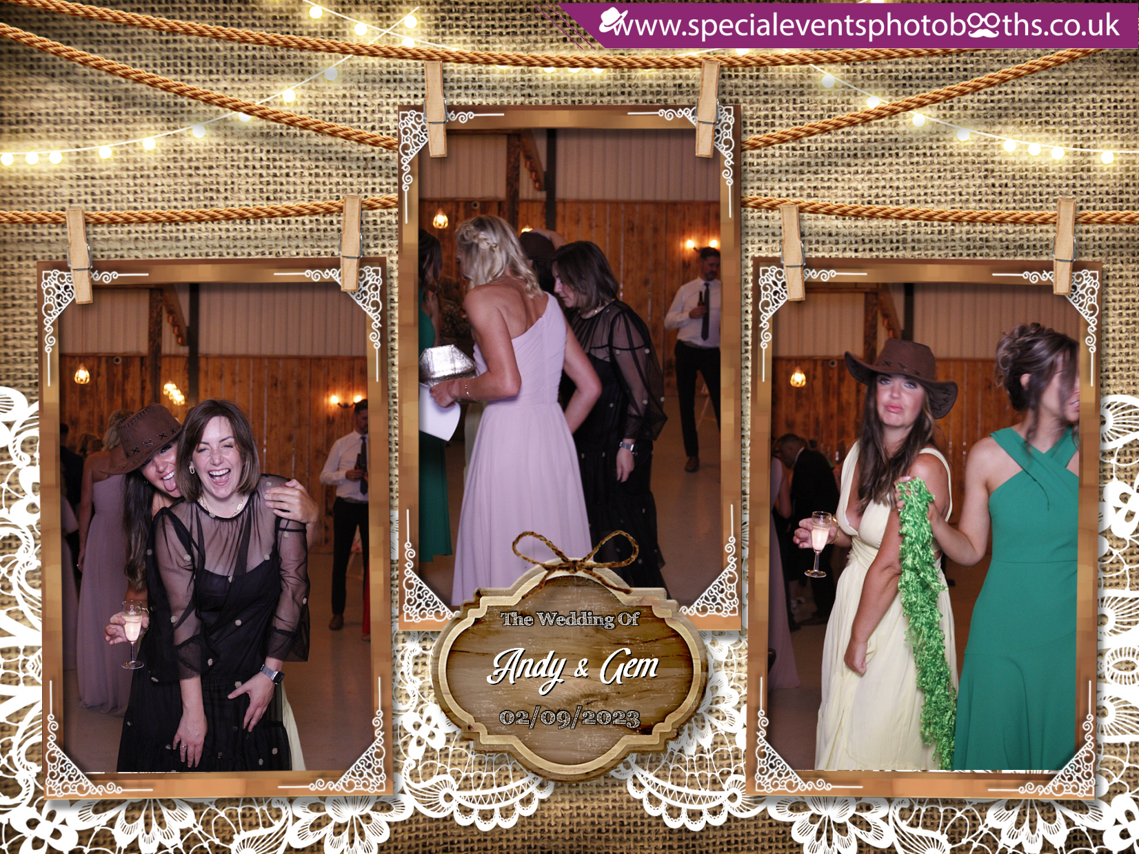Gem & Andy's Wedding | View more photos from the event at my.specialeventsphotobooths.co.uk/u/SpecialEventsPhotoBooths/Gem-Andys-Wedding