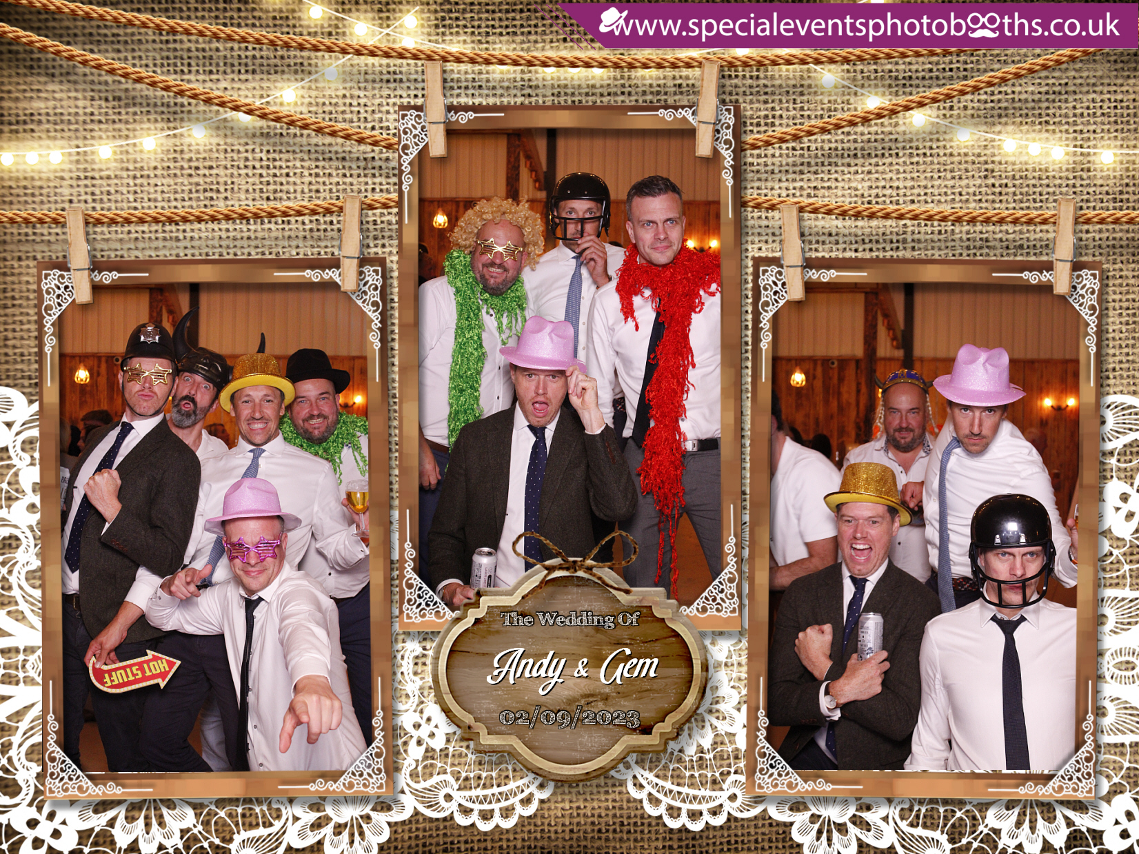 Gem & Andy's Wedding | View more photos from the event at my.specialeventsphotobooths.co.uk/u/SpecialEventsPhotoBooths/Gem-Andys-Wedding