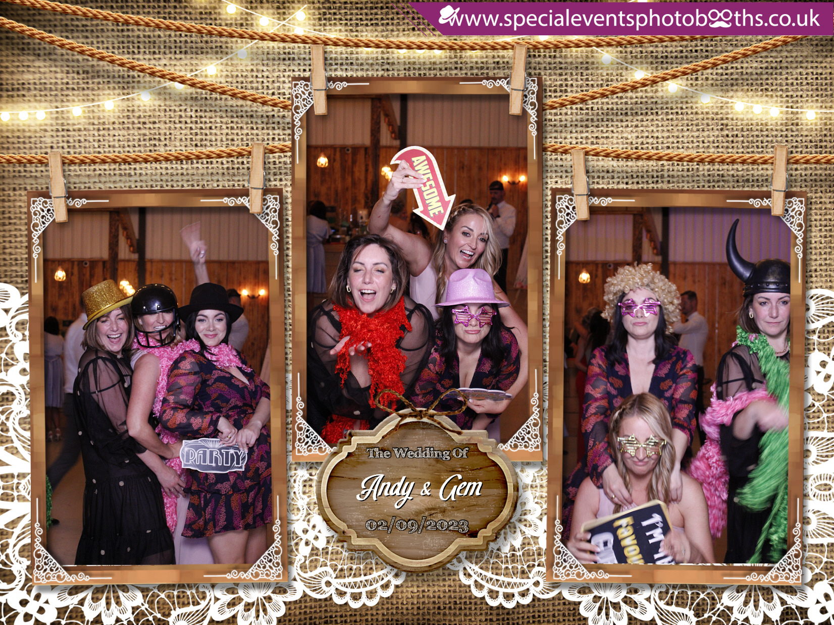 Gem & Andy's Wedding | View more photos from the event at my.specialeventsphotobooths.co.uk/u/SpecialEventsPhotoBooths/Gem-Andys-Wedding