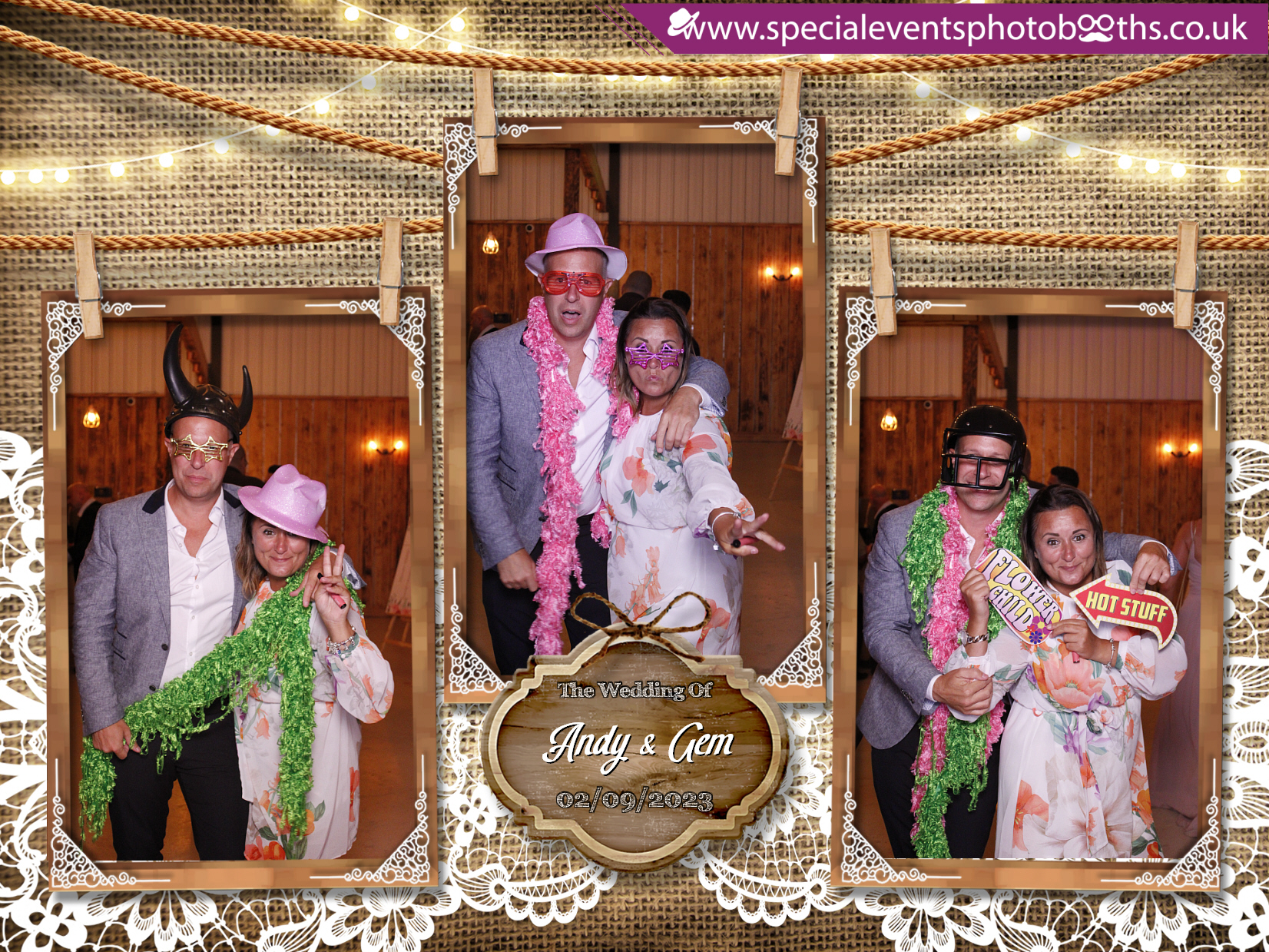 Gem & Andy's Wedding | View more photos from the event at my.specialeventsphotobooths.co.uk/u/SpecialEventsPhotoBooths/Gem-Andys-Wedding