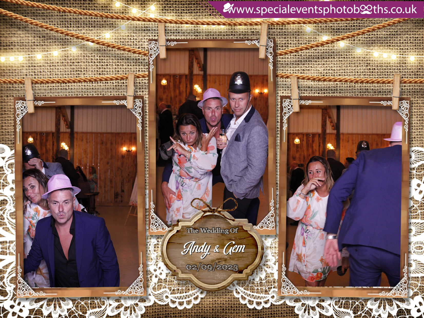 Gem & Andy's Wedding | View more photos from the event at my.specialeventsphotobooths.co.uk/u/SpecialEventsPhotoBooths/Gem-Andys-Wedding