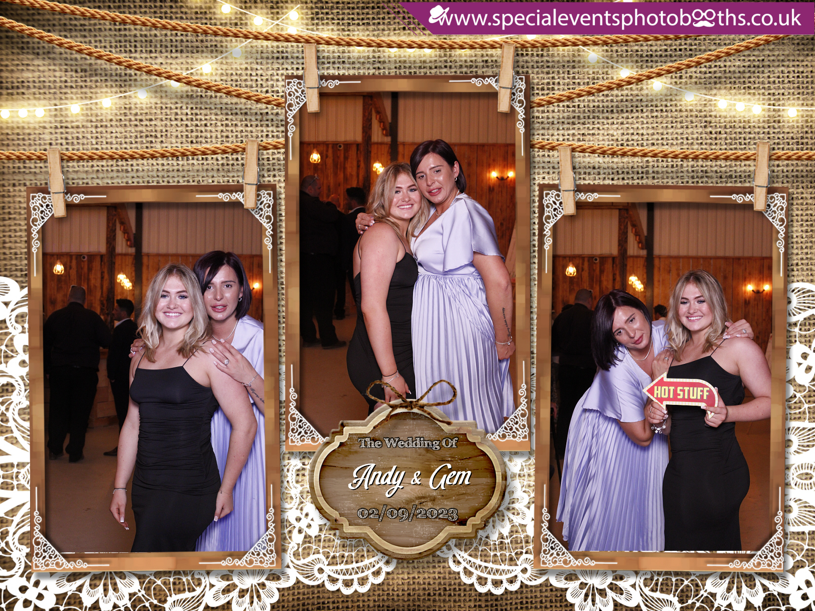 Gem & Andy's Wedding | View more photos from the event at my.specialeventsphotobooths.co.uk/u/SpecialEventsPhotoBooths/Gem-Andys-Wedding