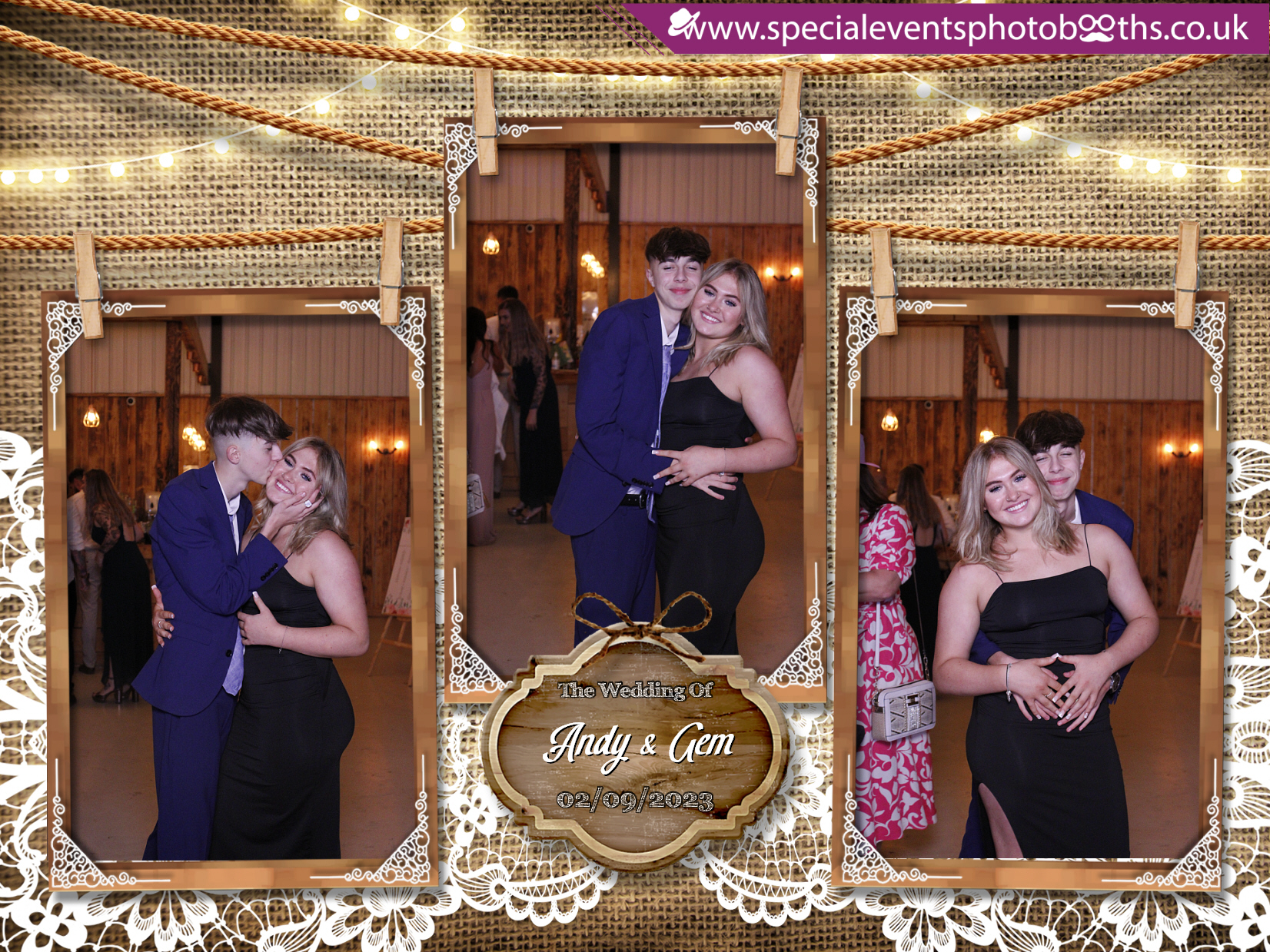 Gem & Andy's Wedding | View more photos from the event at my.specialeventsphotobooths.co.uk/u/SpecialEventsPhotoBooths/Gem-Andys-Wedding