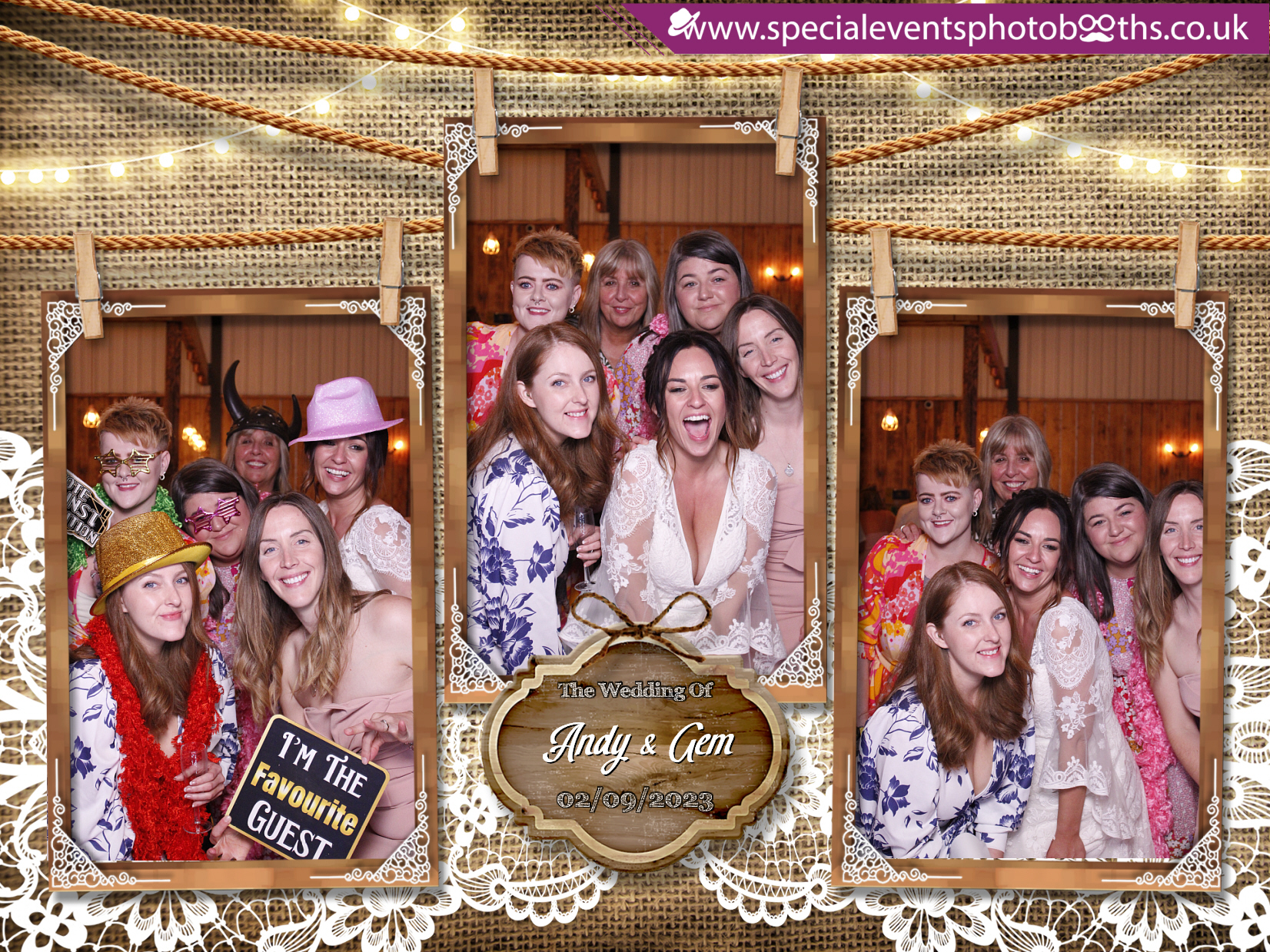 Gem & Andy's Wedding | View more photos from the event at my.specialeventsphotobooths.co.uk/u/SpecialEventsPhotoBooths/Gem-Andys-Wedding