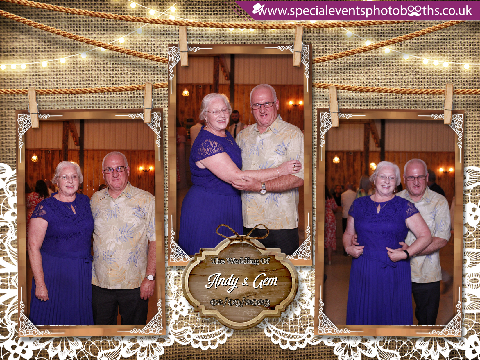 Gem & Andy's Wedding | View more photos from the event at my.specialeventsphotobooths.co.uk/u/SpecialEventsPhotoBooths/Gem-Andys-Wedding