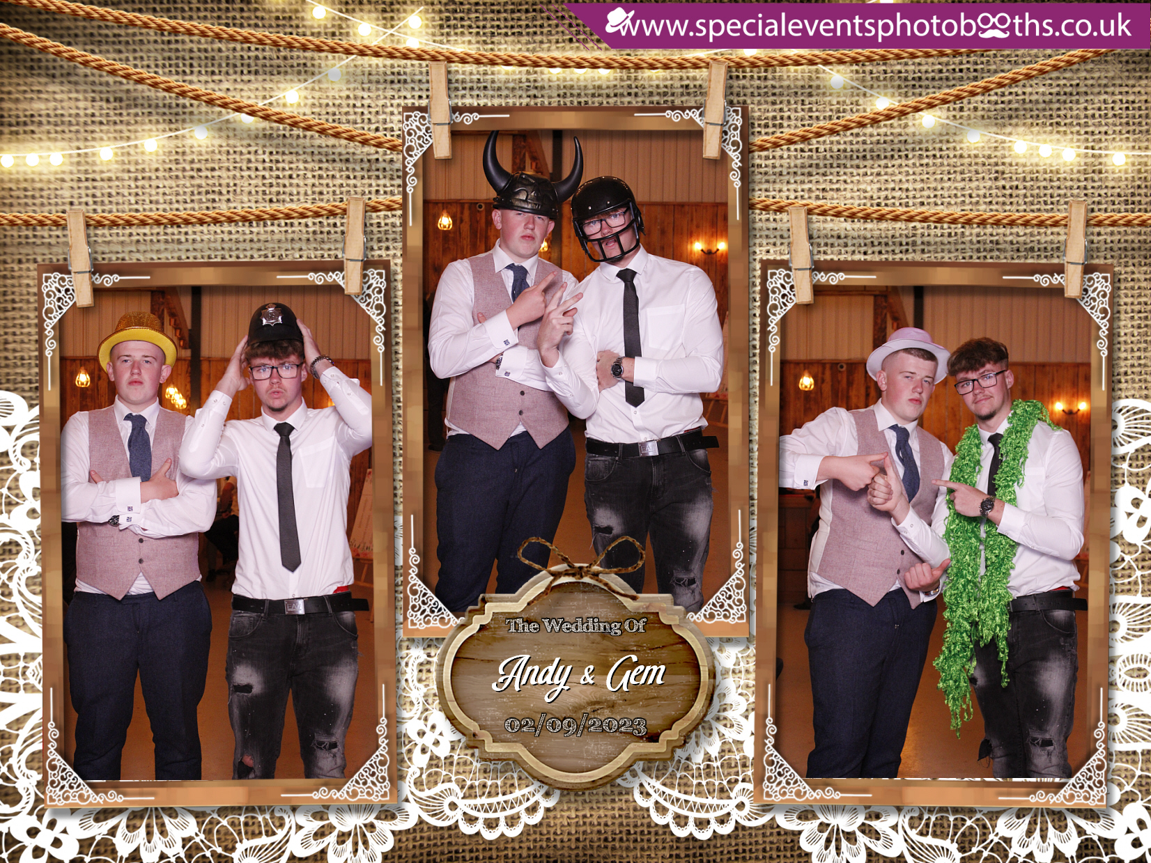 Gem & Andy's Wedding | View more photos from the event at my.specialeventsphotobooths.co.uk/u/SpecialEventsPhotoBooths/Gem-Andys-Wedding
