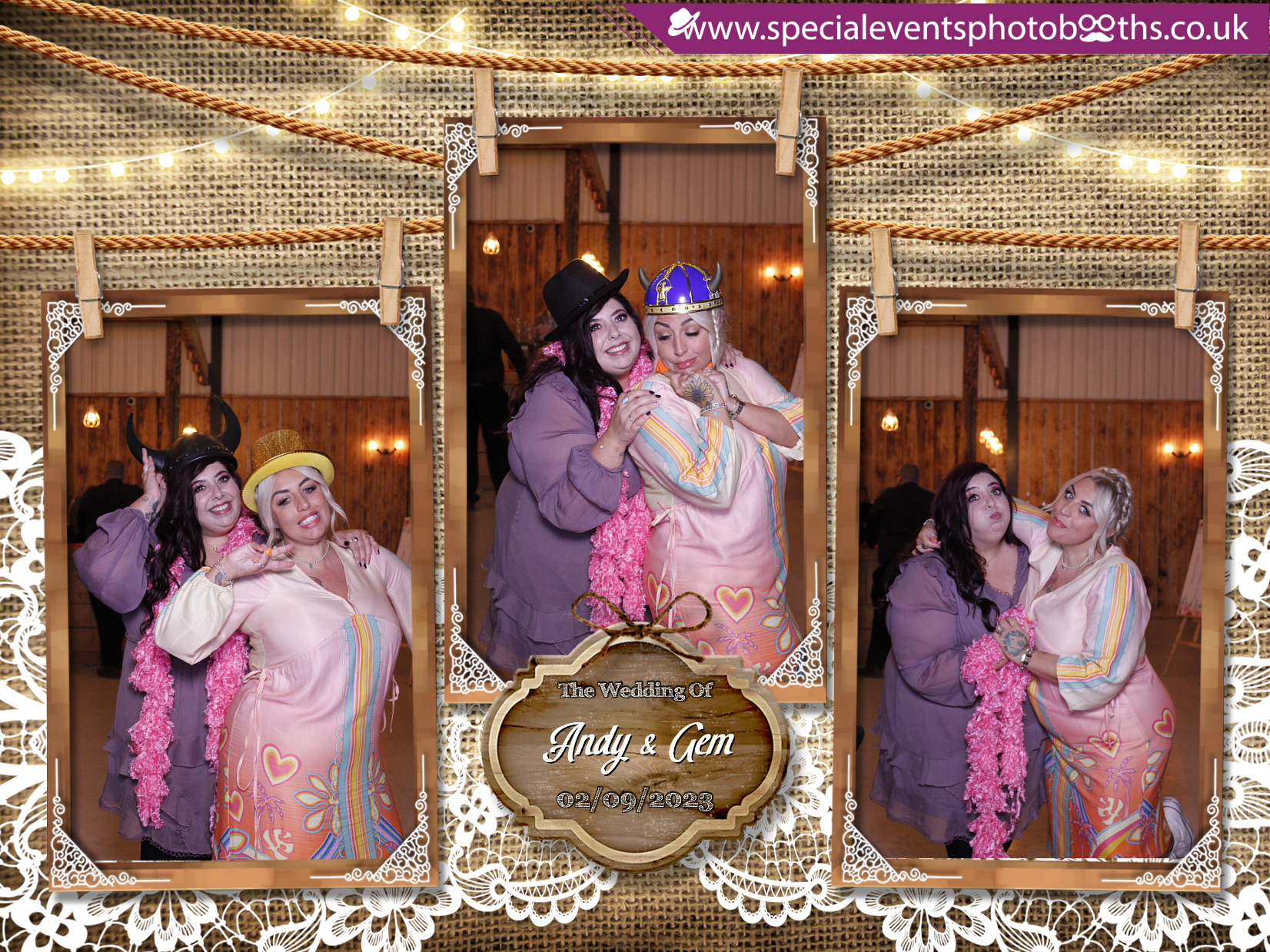 Gem & Andy's Wedding | View more photos from the event at my.specialeventsphotobooths.co.uk/u/SpecialEventsPhotoBooths/Gem-Andys-Wedding
