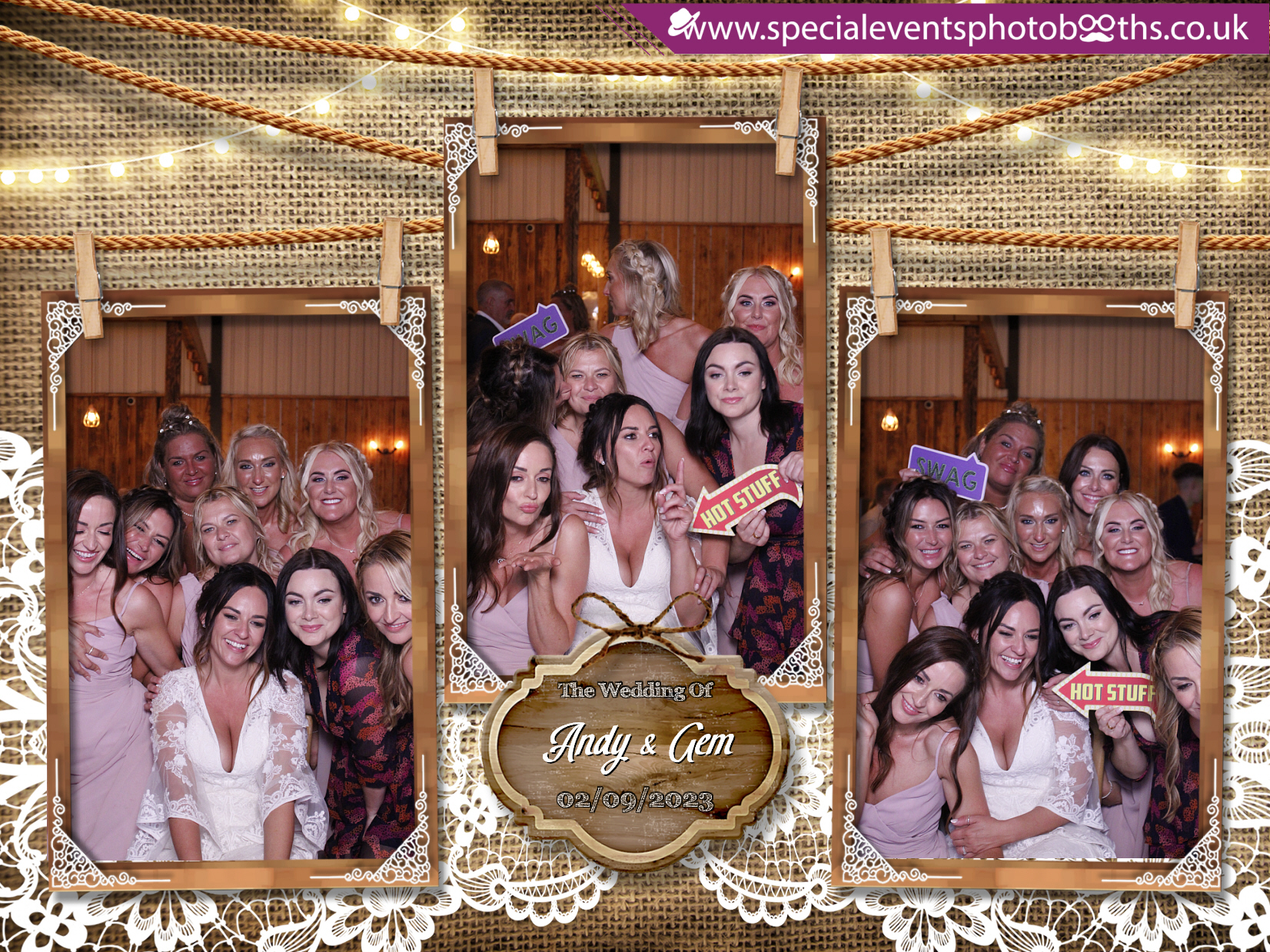 Gem & Andy's Wedding | View more photos from the event at my.specialeventsphotobooths.co.uk/u/SpecialEventsPhotoBooths/Gem-Andys-Wedding