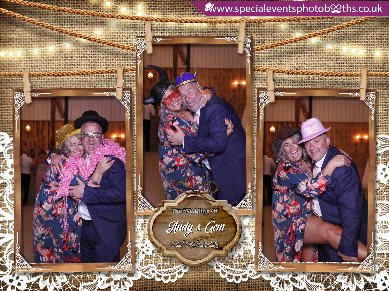 Gem & Andy's Wedding | View more photos from the event at my.specialeventsphotobooths.co.uk/u/SpecialEventsPhotoBooths/Gem-Andys-Wedding
