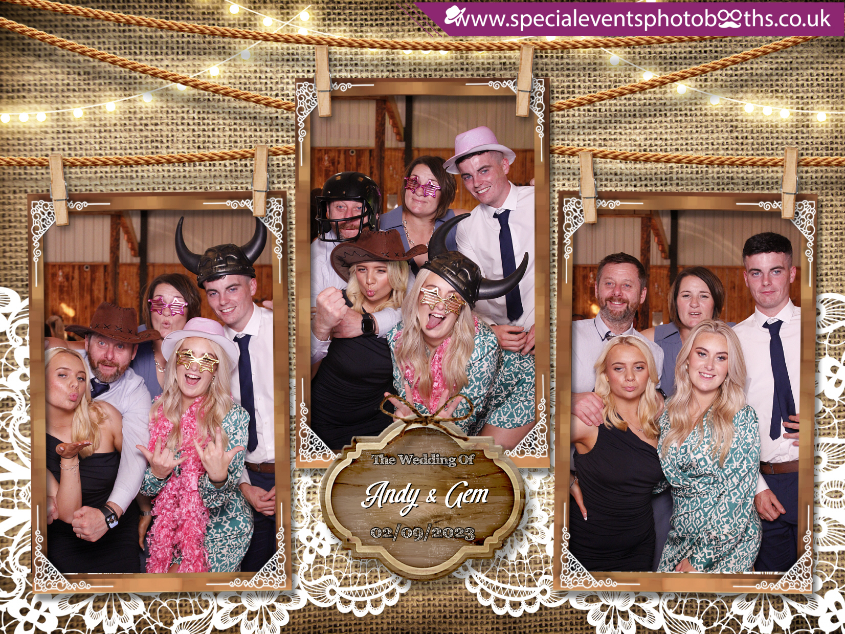 Gem & Andy's Wedding | View more photos from the event at my.specialeventsphotobooths.co.uk/u/SpecialEventsPhotoBooths/Gem-Andys-Wedding